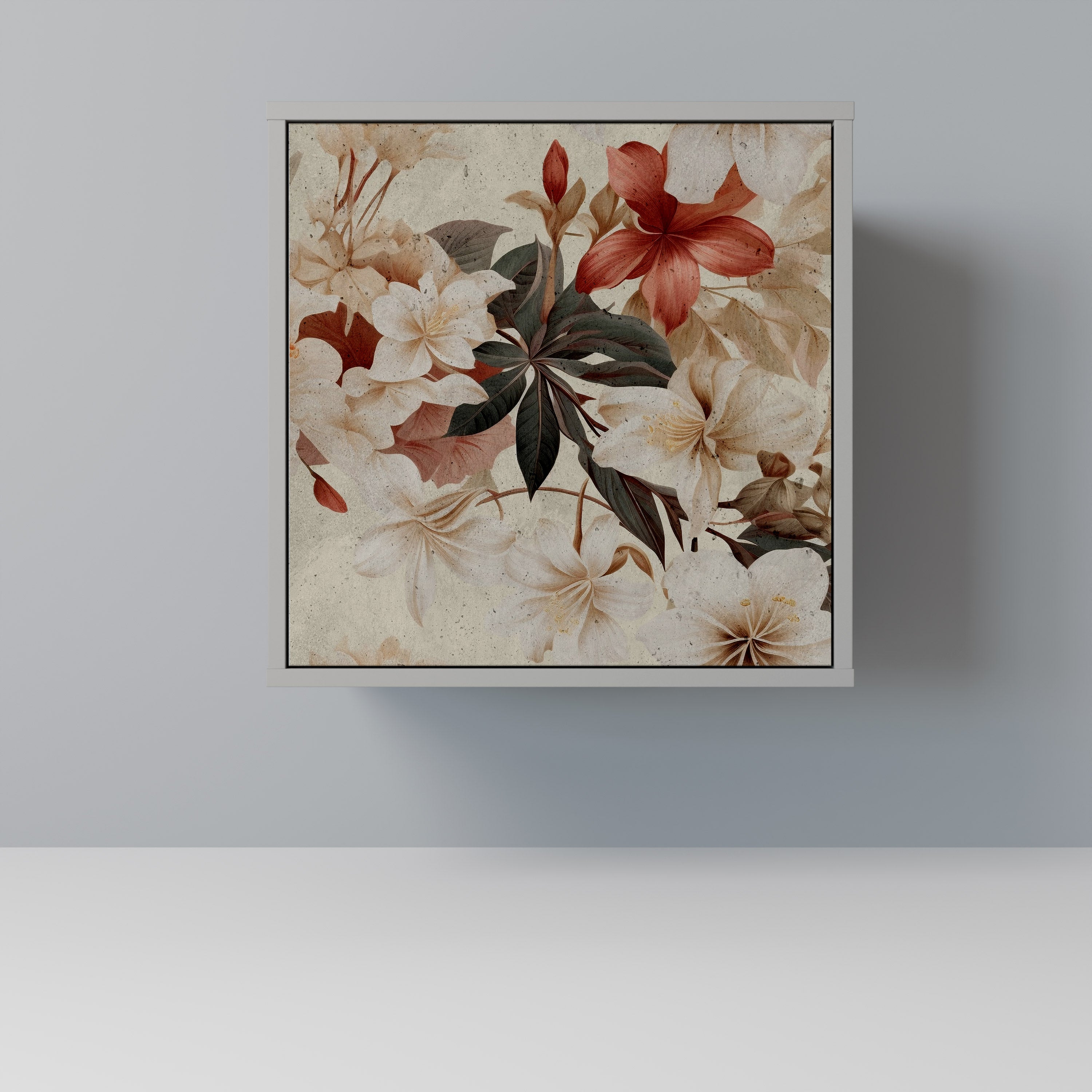 PETAL HARMONY Sideboard mit 1 Tür in Grau