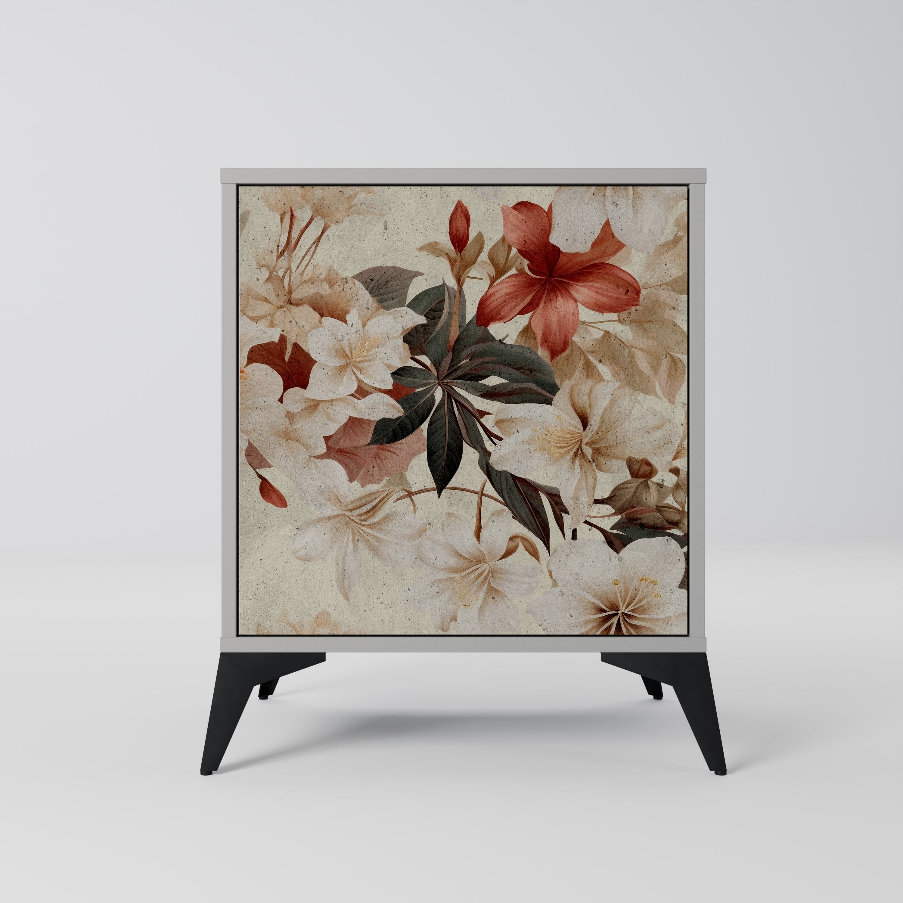 PETAL HARMONY Sideboard mit 1 Tür in Grau