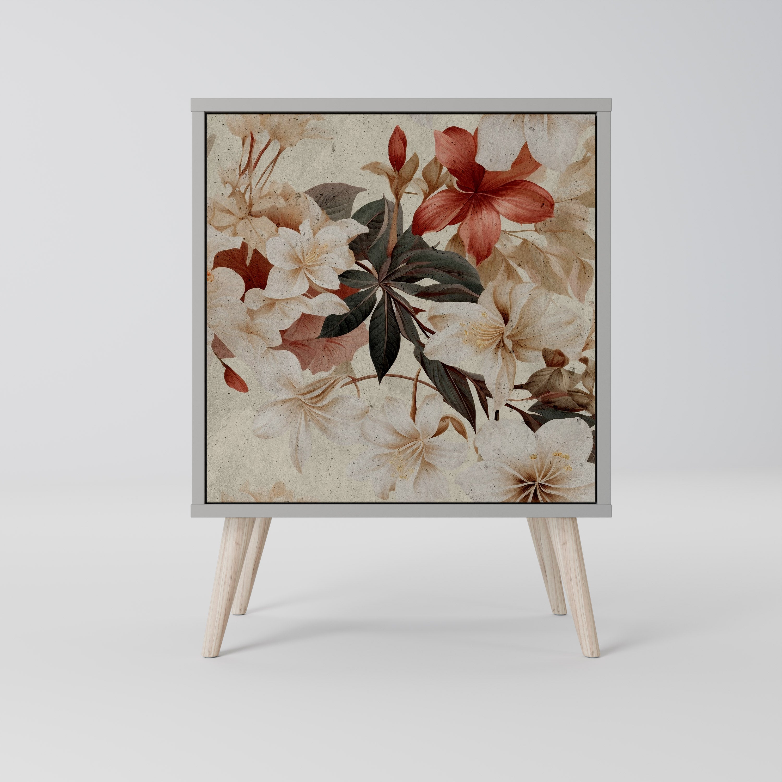 PETAL HARMONY Sideboard mit 1 Tür in Grau