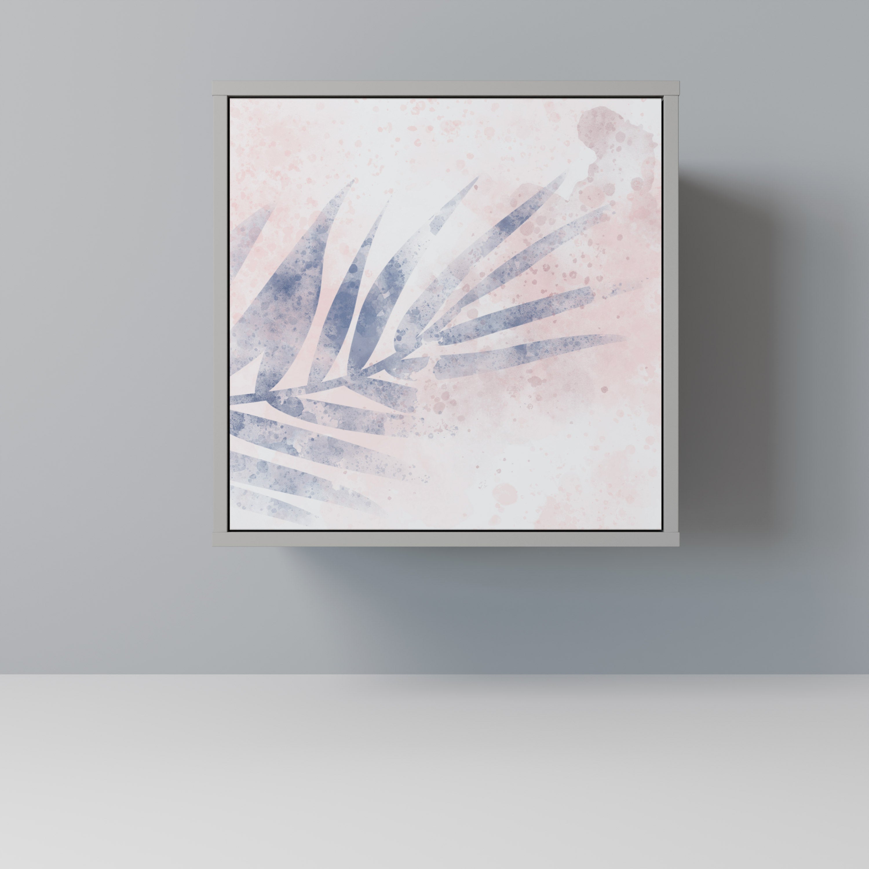 TIMELESS FLOAT Sideboard mit 1 Tür in Grau