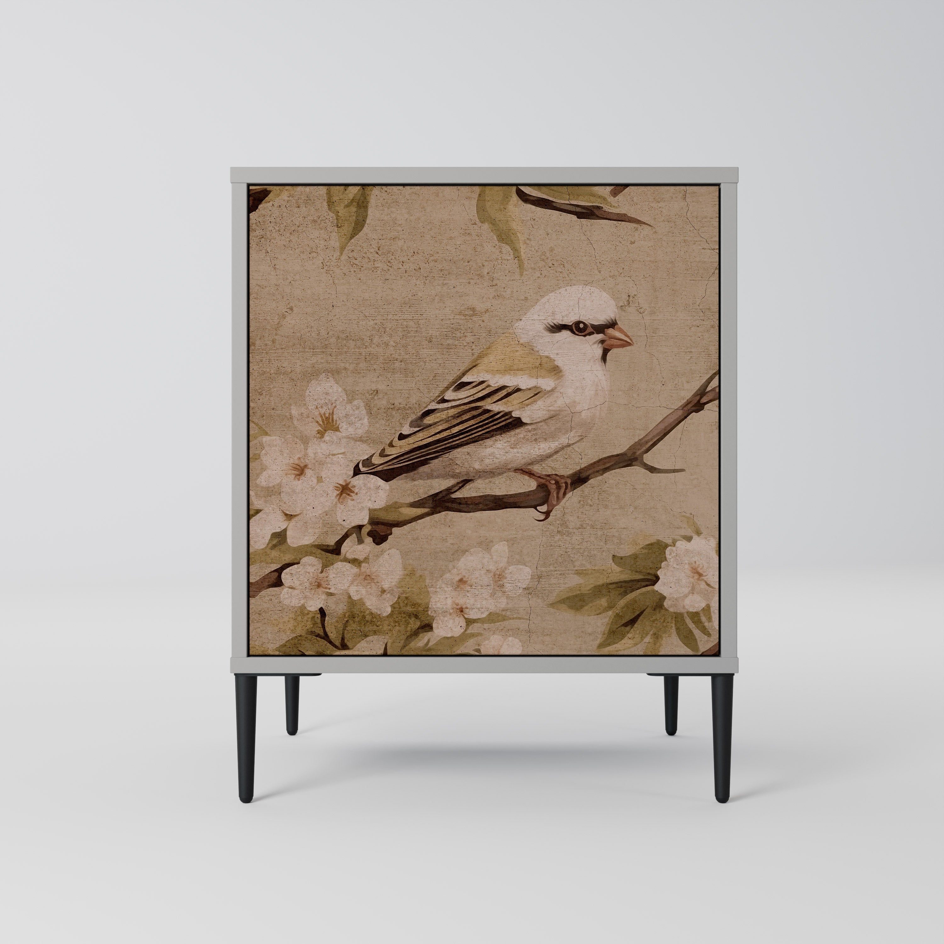 PETAL DISTINGUISH Sideboard mit 1 Tür in Grau