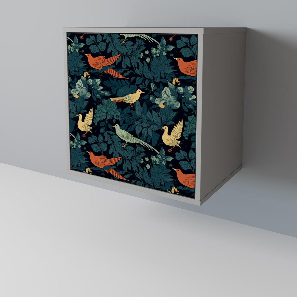 FOWL ORNAMENT Sideboard mit 1 Tür in Grau