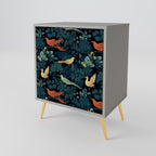FOWL ORNAMENT Sideboard mit 1 Tür in Grau