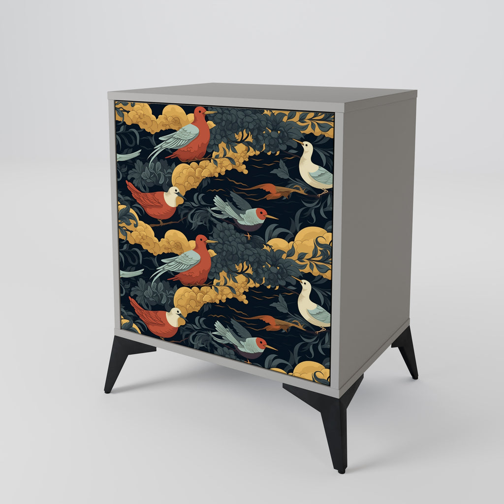 FOWLY DAZE Sideboard mit 1 Tür in Grau