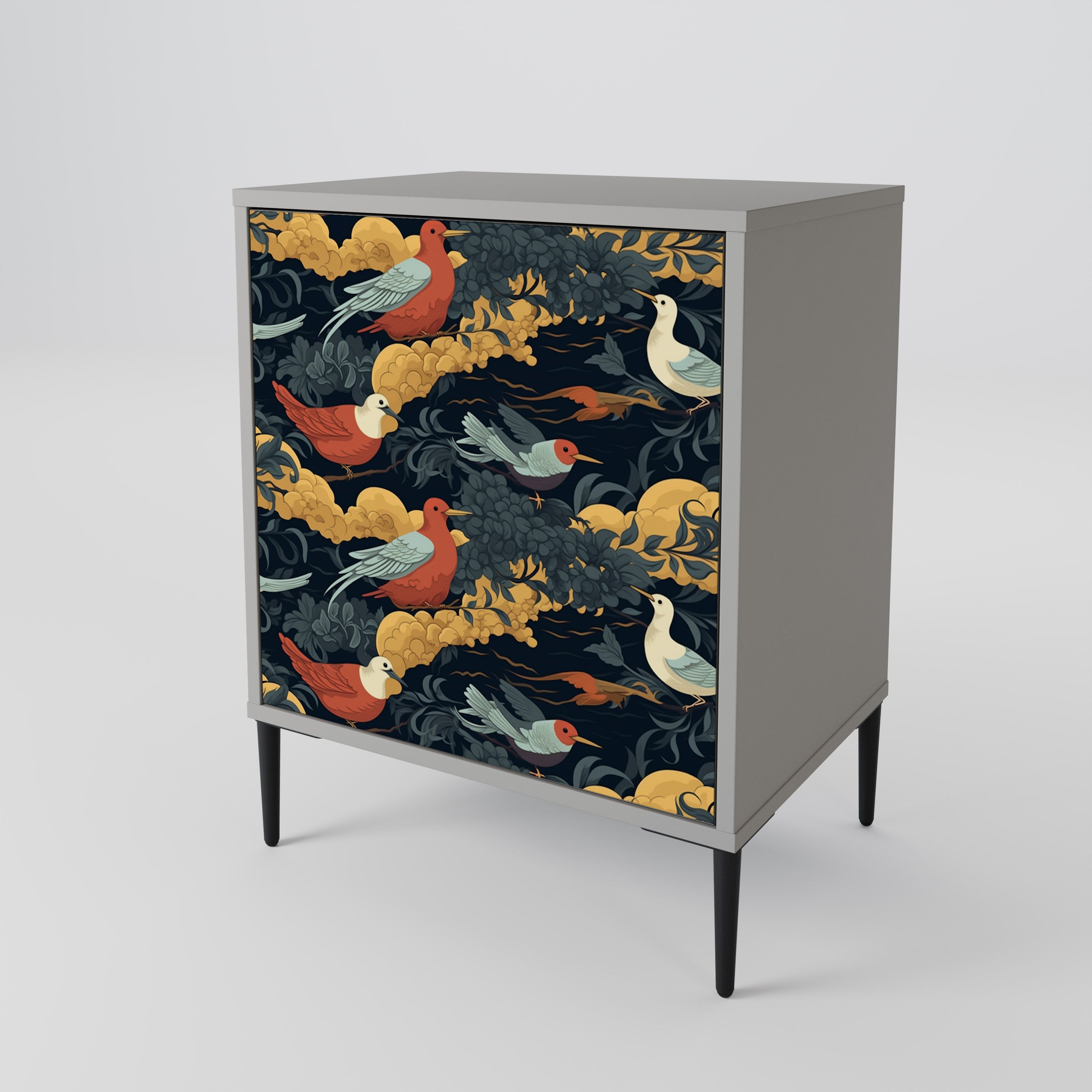 FOWLY DAZE Sideboard mit 1 Tür in Grau