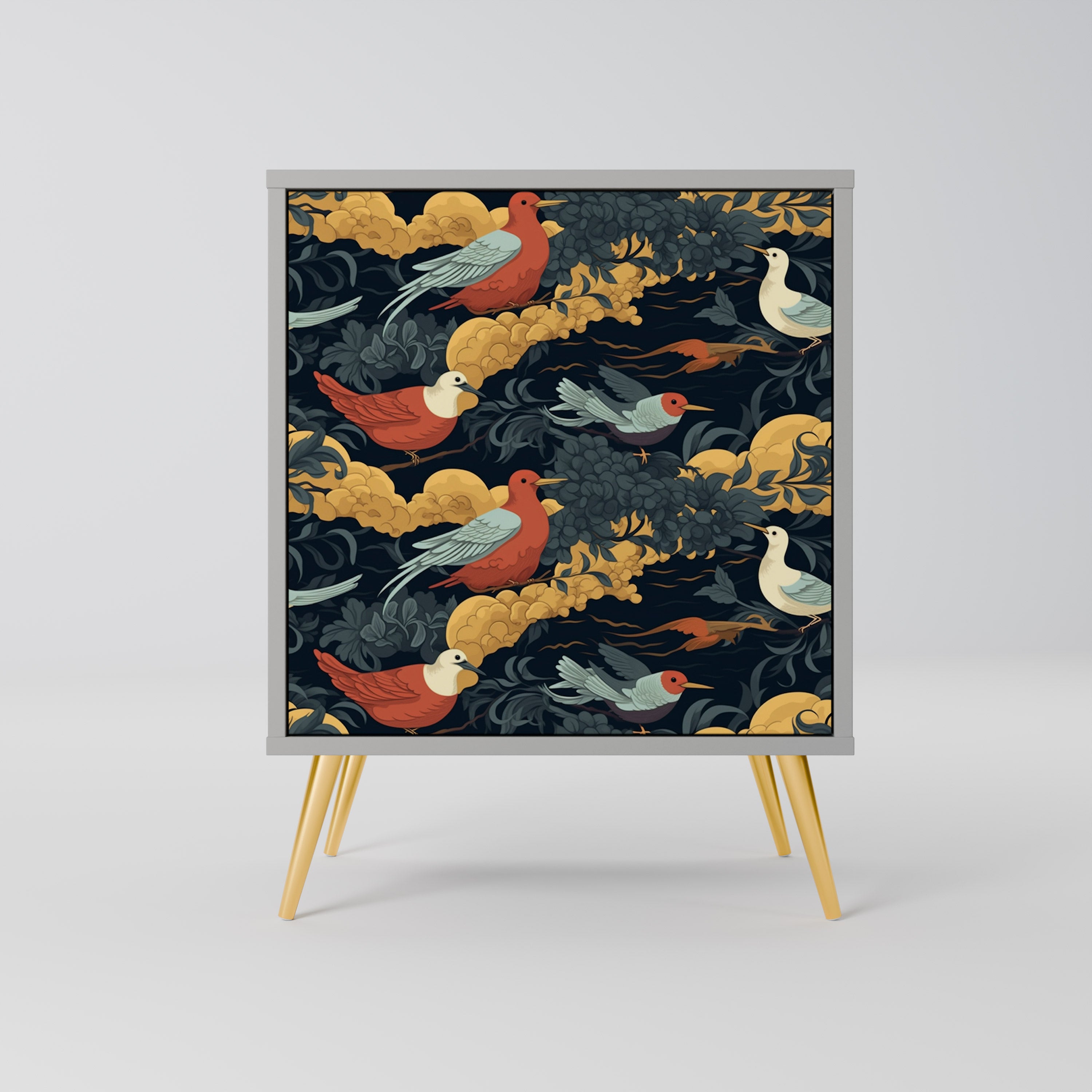 FOWLY DAZE Sideboard mit 1 Tür in Grau