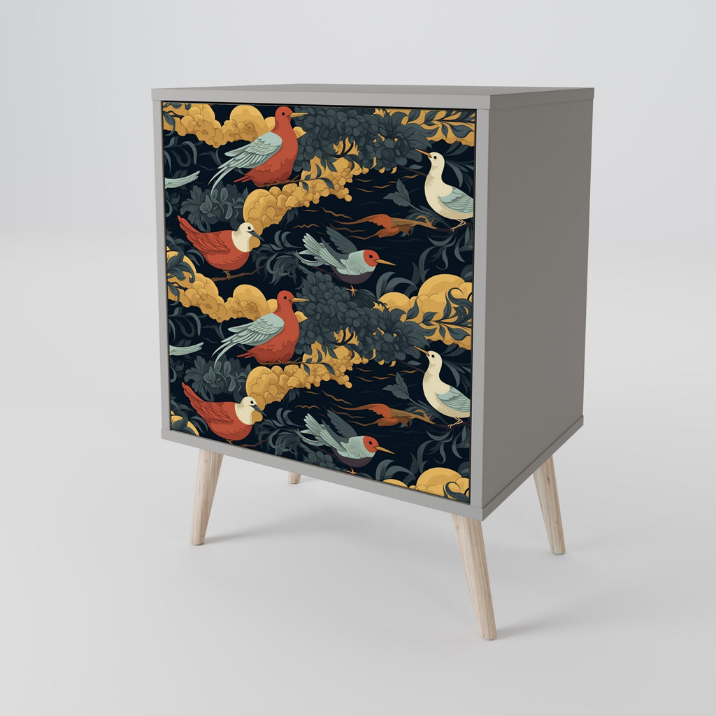 FOWLY DAZE Sideboard mit 1 Tür in Grau