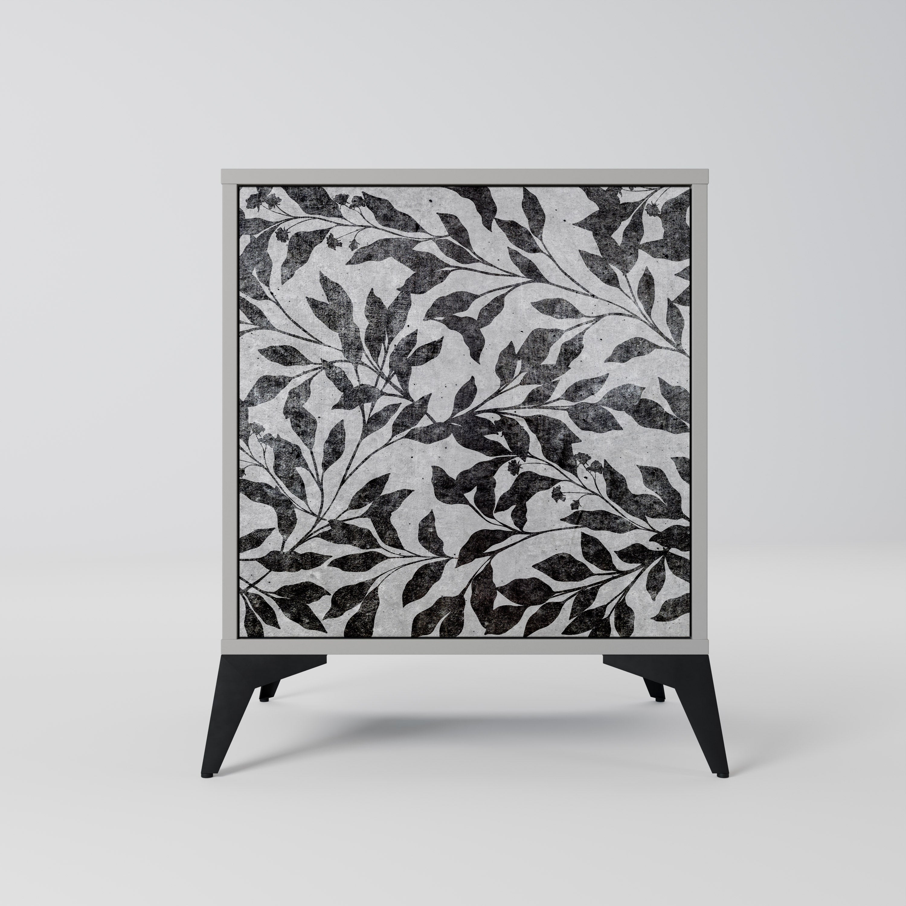 CHARCOAL SPROUT Sideboard mit 1 Tür in Grau