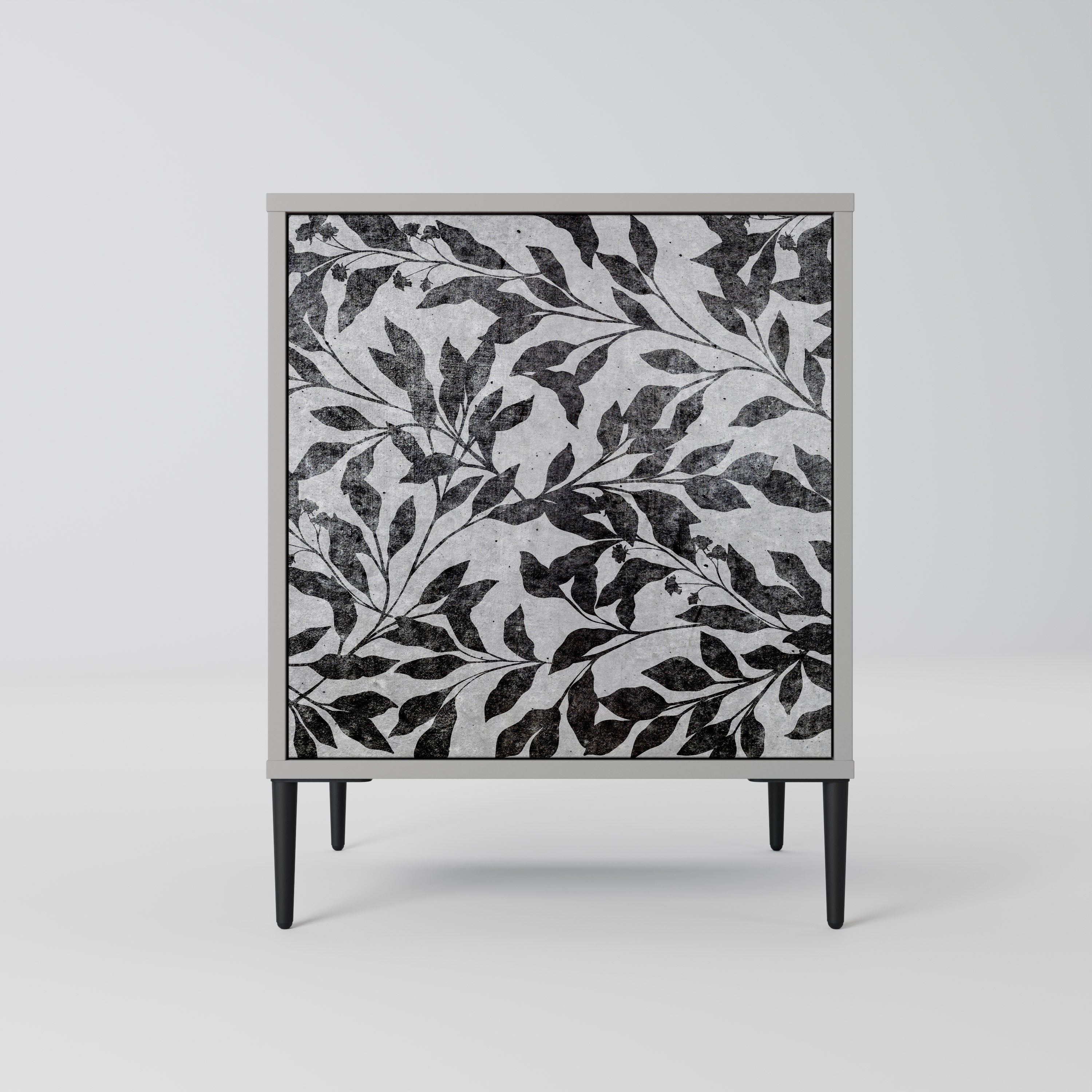 CHARCOAL SPROUT Sideboard mit 1 Tür in Grau
