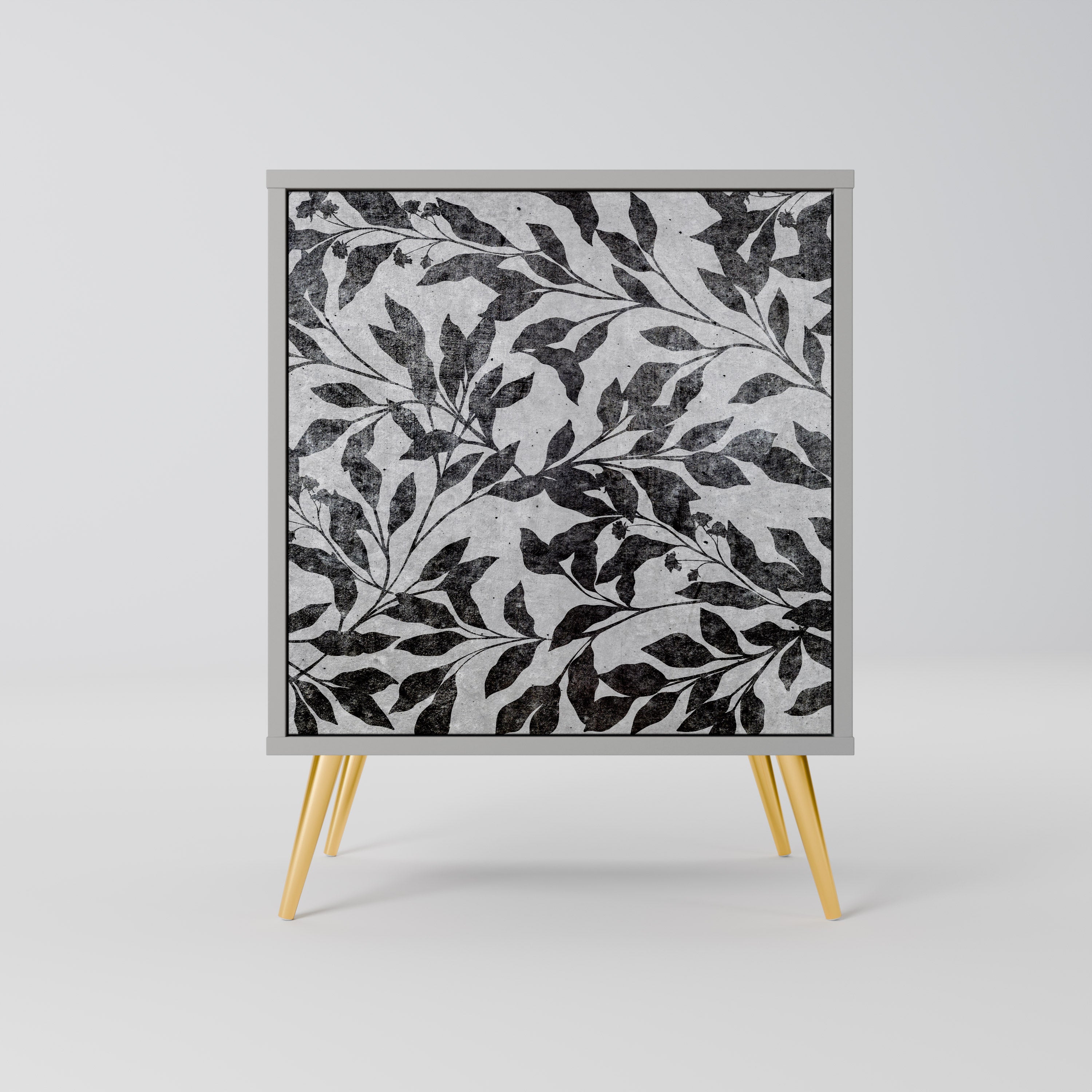 CHARCOAL SPROUT Sideboard mit 1 Tür in Grau