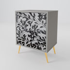 CHARCOAL SPROUT Sideboard mit 1 Tür in Grau