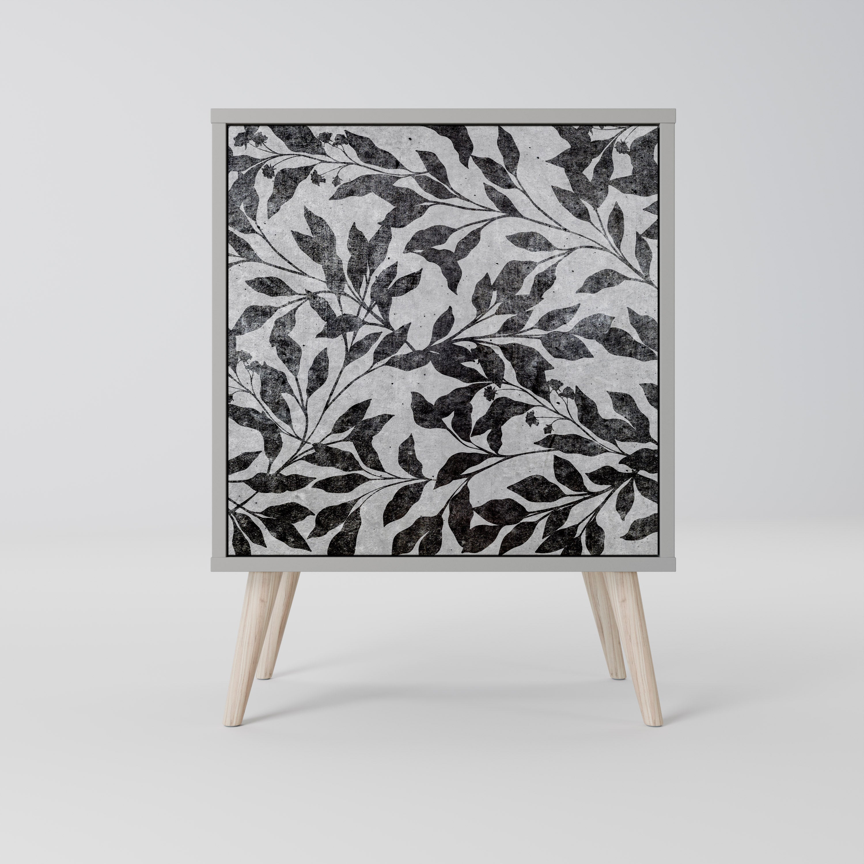 CHARCOAL SPROUT Sideboard mit 1 Tür in Grau