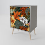 RADIANT FLORA Sideboard mit 1 Tür in Grau