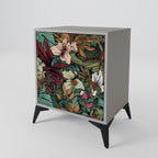 BOTANICAL EMERGENCE Sideboard mit 1 Tür in Grau