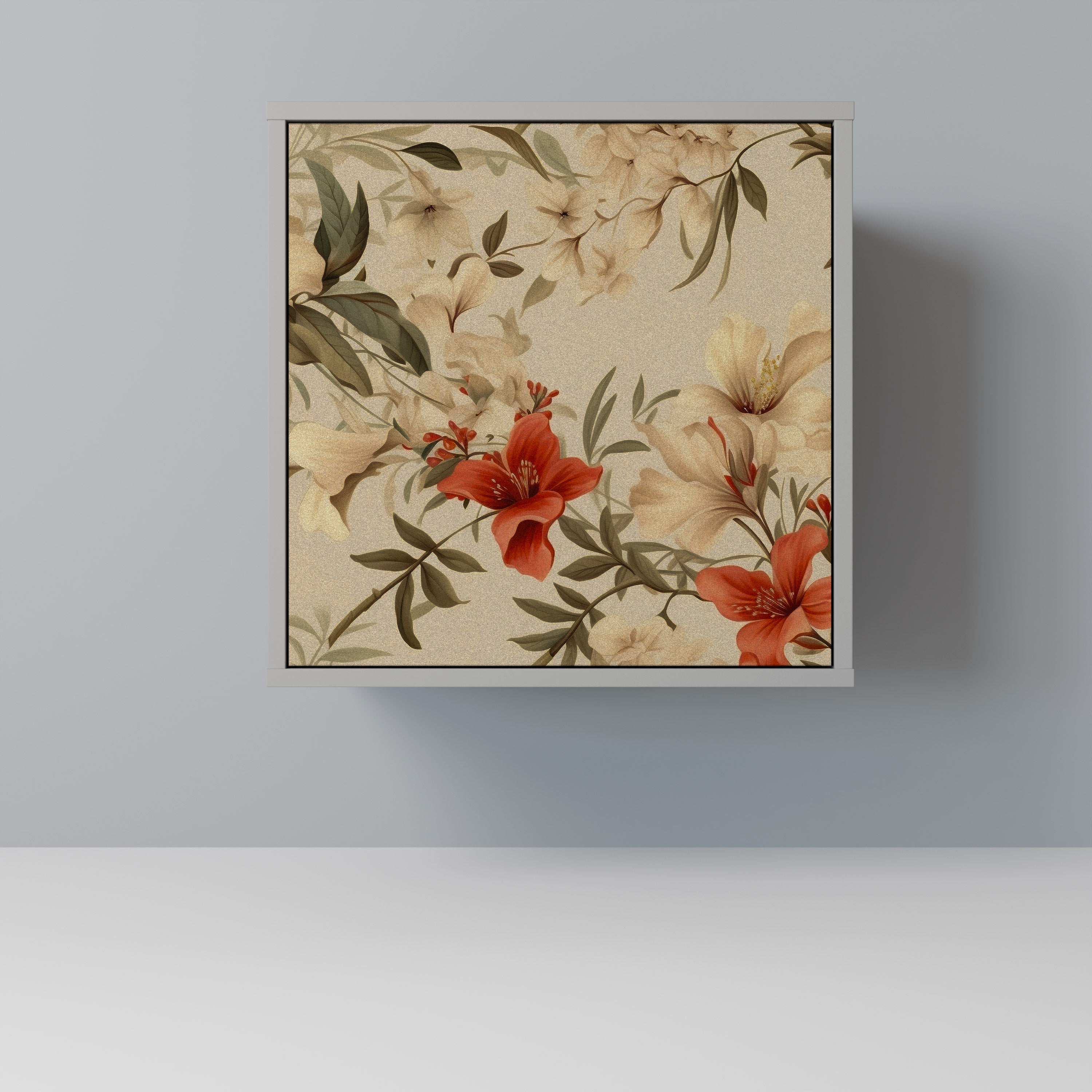 BLOOMING HARMONY Sideboard mit 1 Tür in Grau