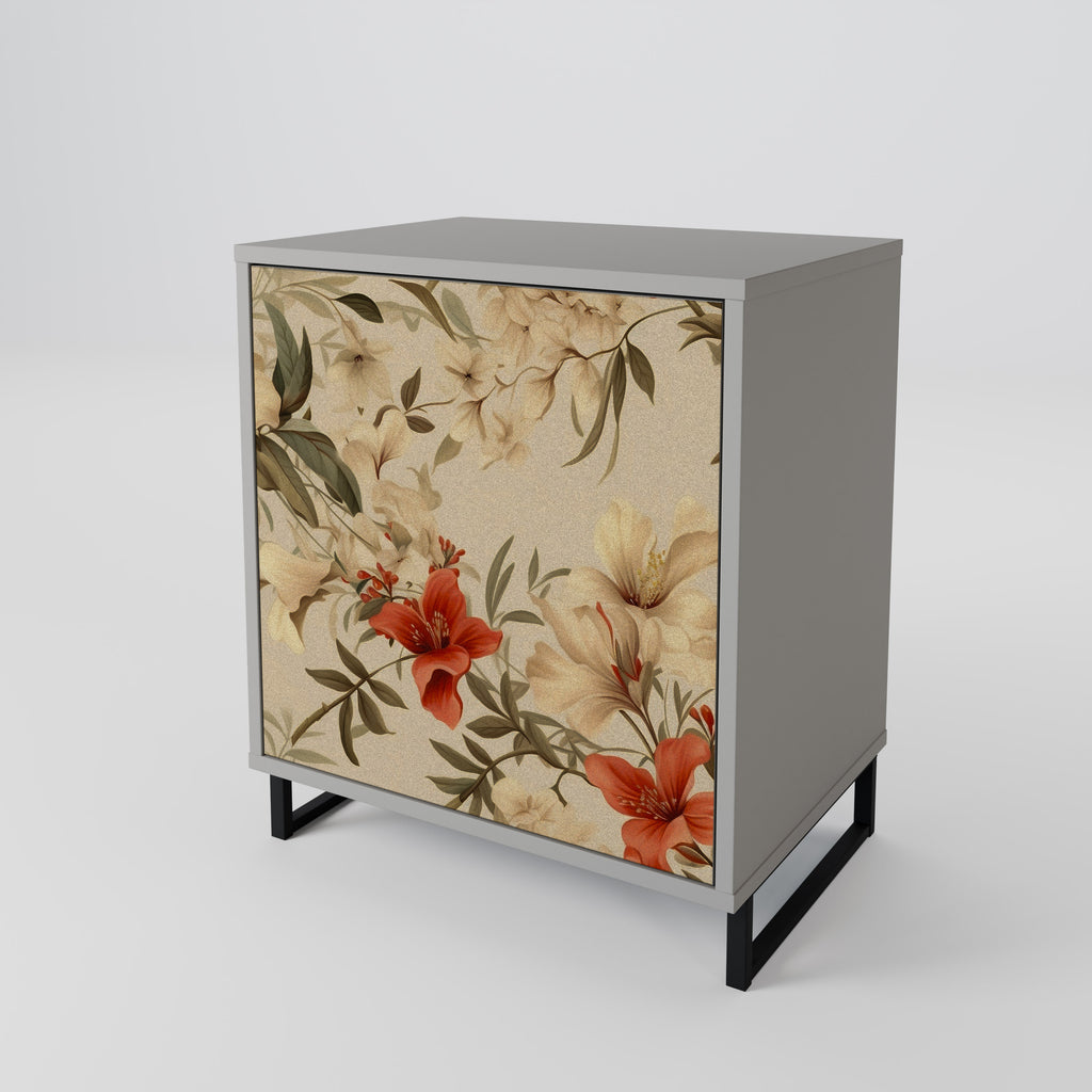 BLOOMING HARMONY Sideboard mit 1 Tür in Grau