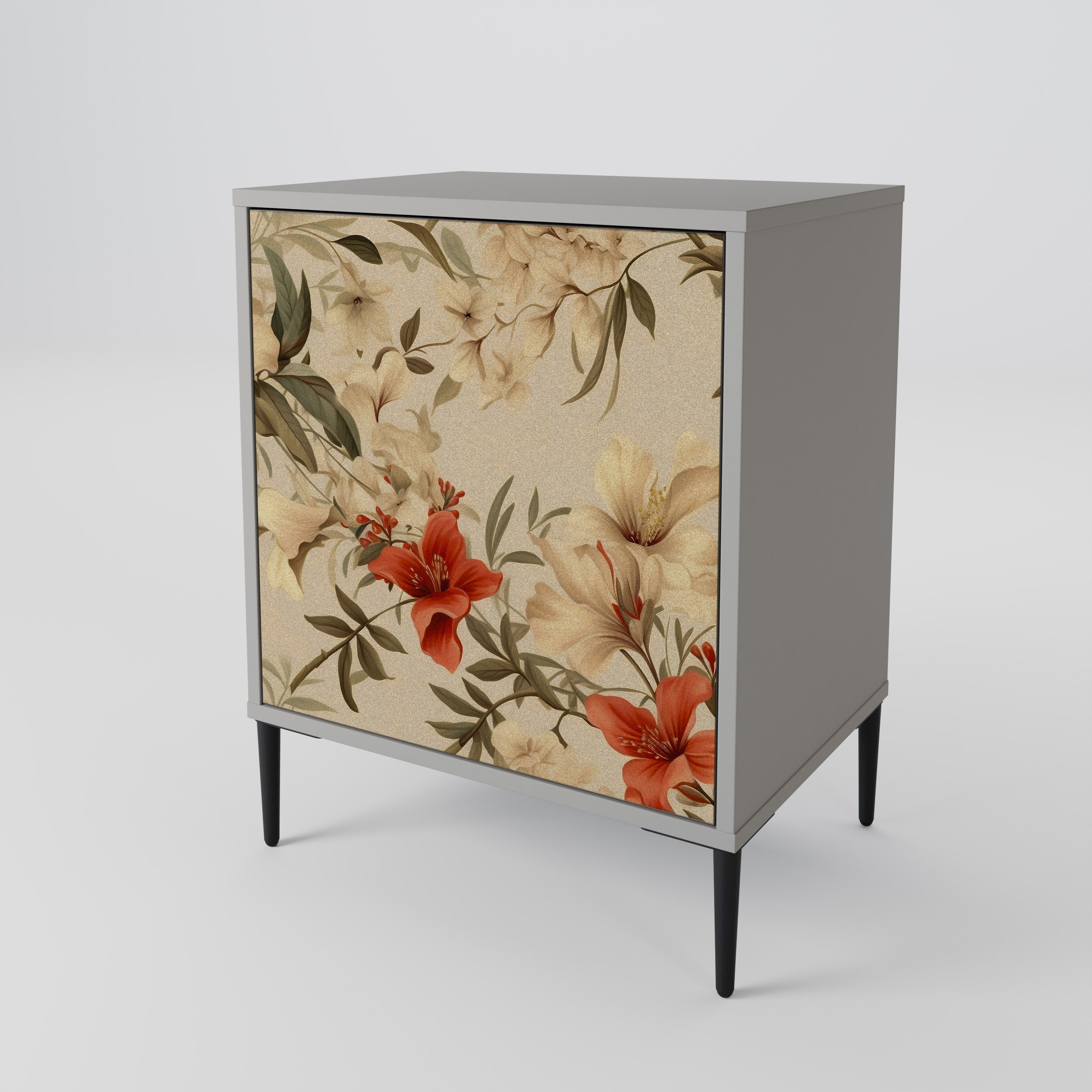 BLOOMING HARMONY Sideboard mit 1 Tür in Grau