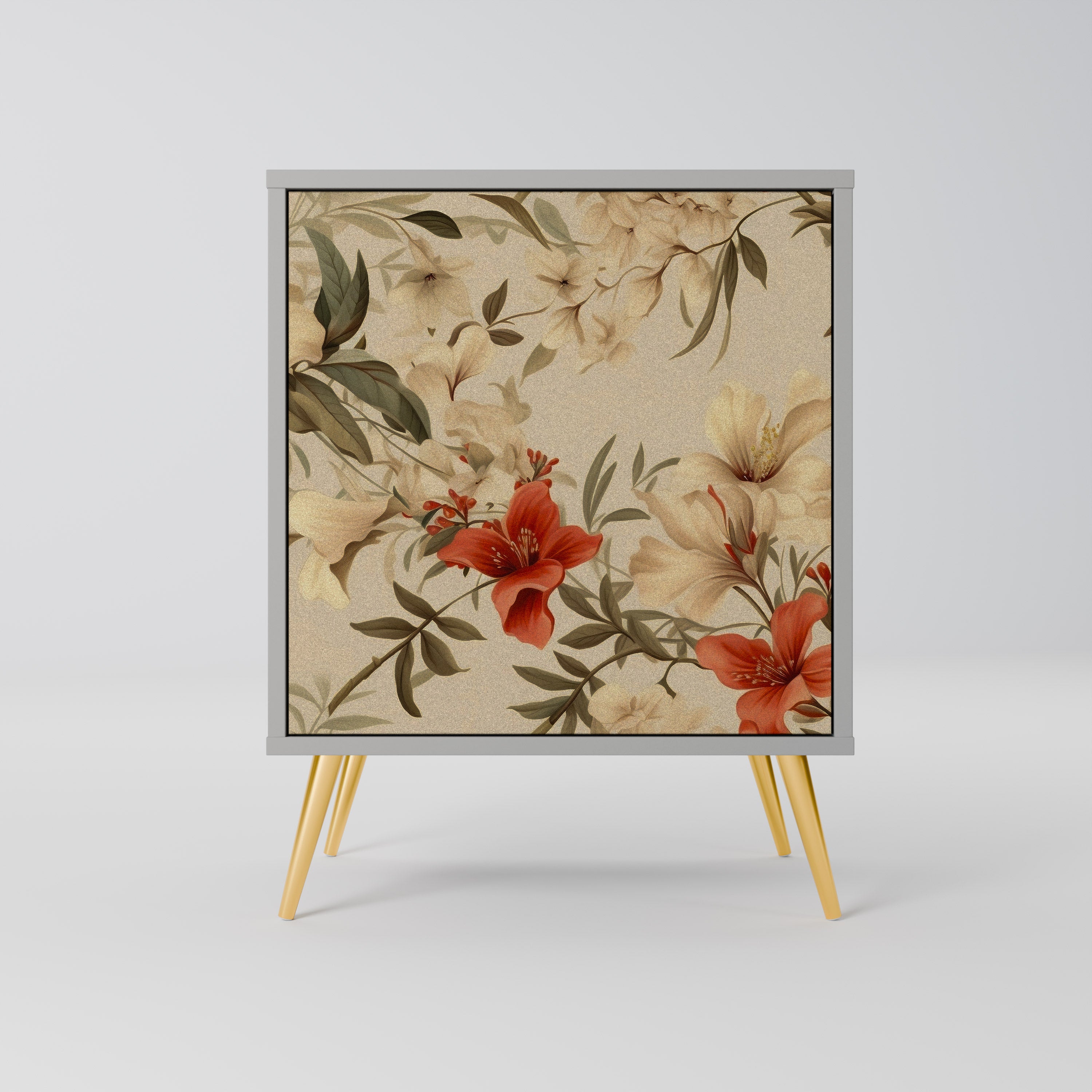 BLOOMING HARMONY Sideboard mit 1 Tür in Grau