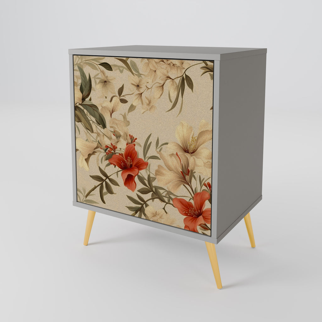 BLOOMING HARMONY Sideboard mit 1 Tür in Grau