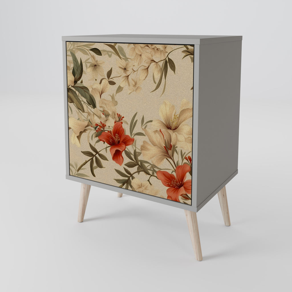 BLOOMING HARMONY Sideboard mit 1 Tür in Grau