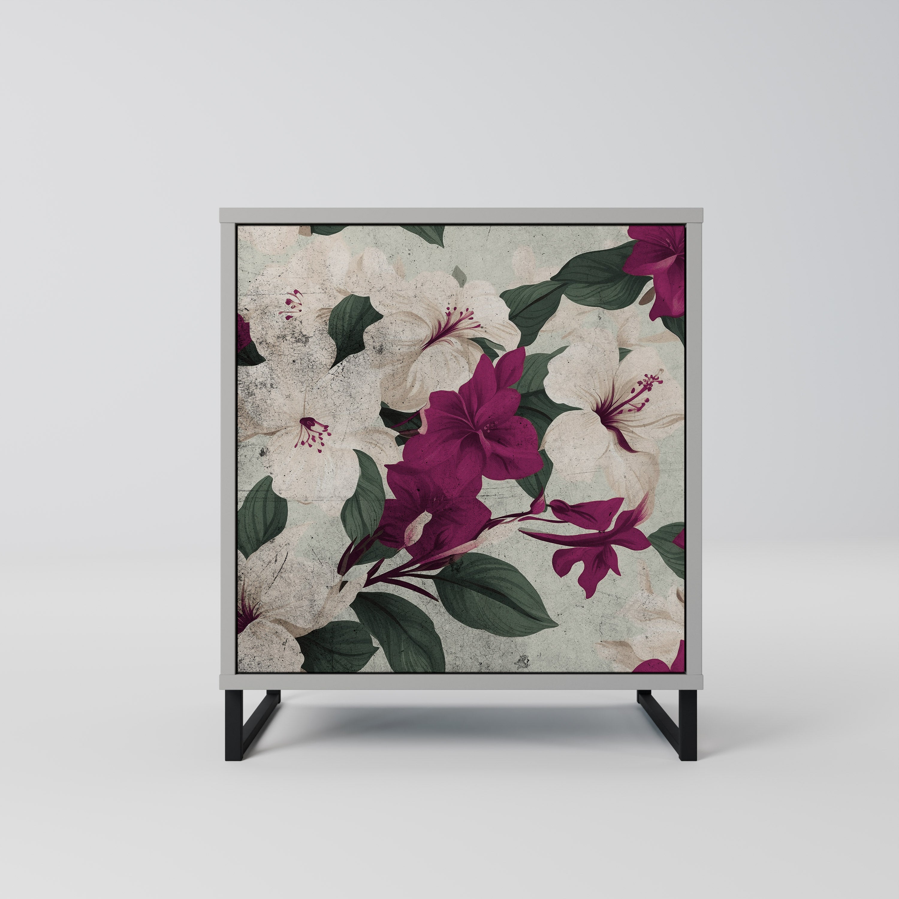 FLOWERET DREAM Sideboard mit 1 Tür in Grau