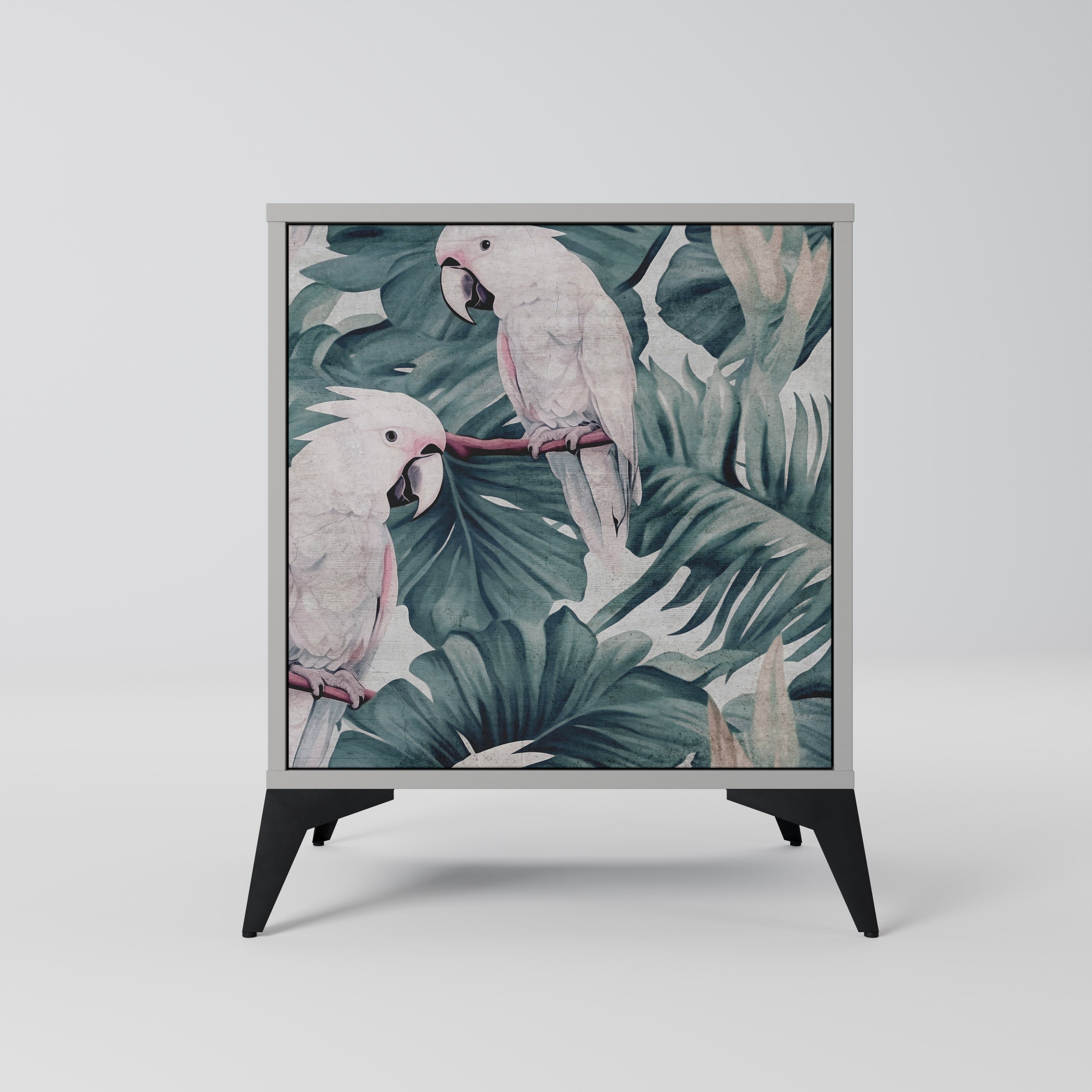 POPINJAY LOOK Sideboard mit 1 Tür in Grau