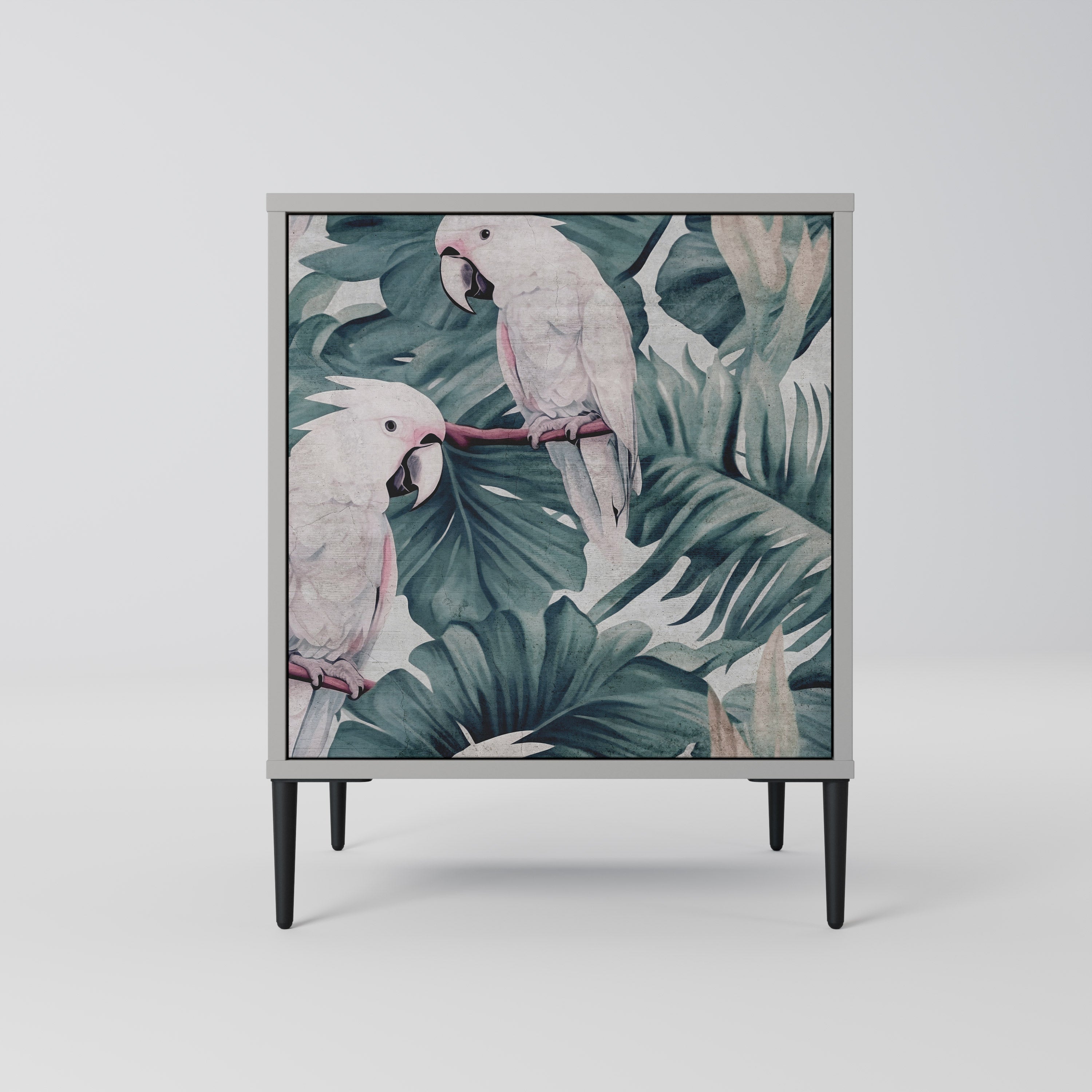 POPINJAY LOOK Sideboard mit 1 Tür in Grau