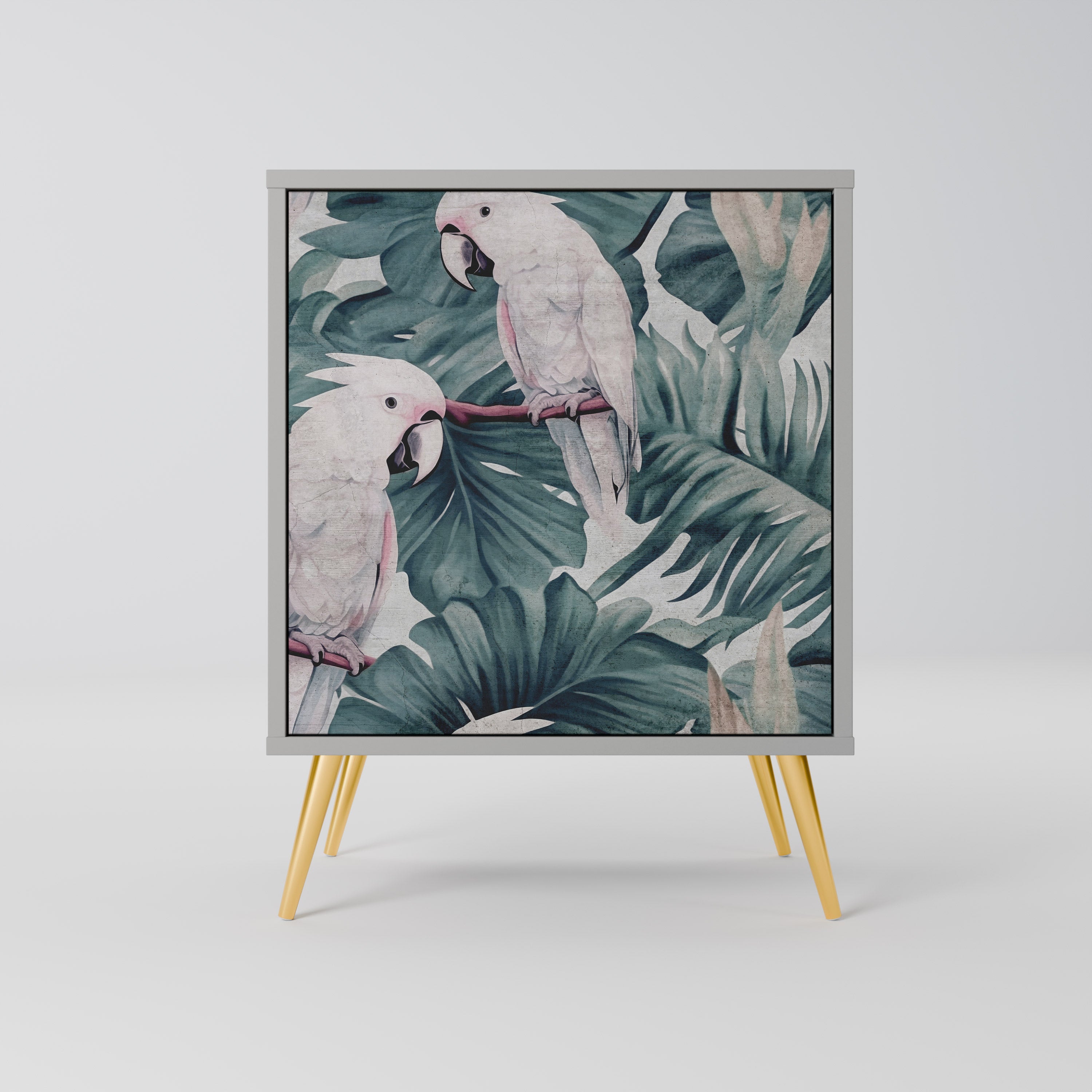 POPINJAY LOOK Sideboard mit 1 Tür in Grau