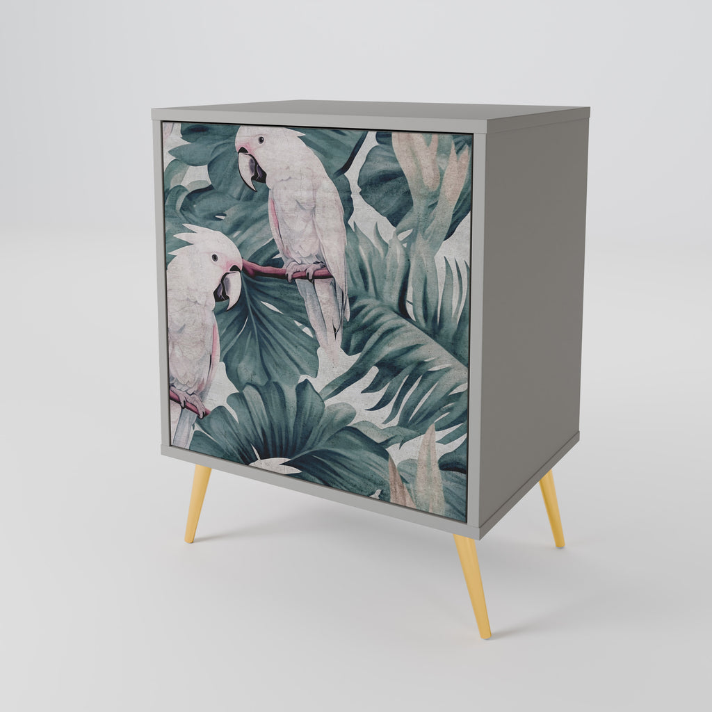 POPINJAY LOOK Sideboard mit 1 Tür in Grau