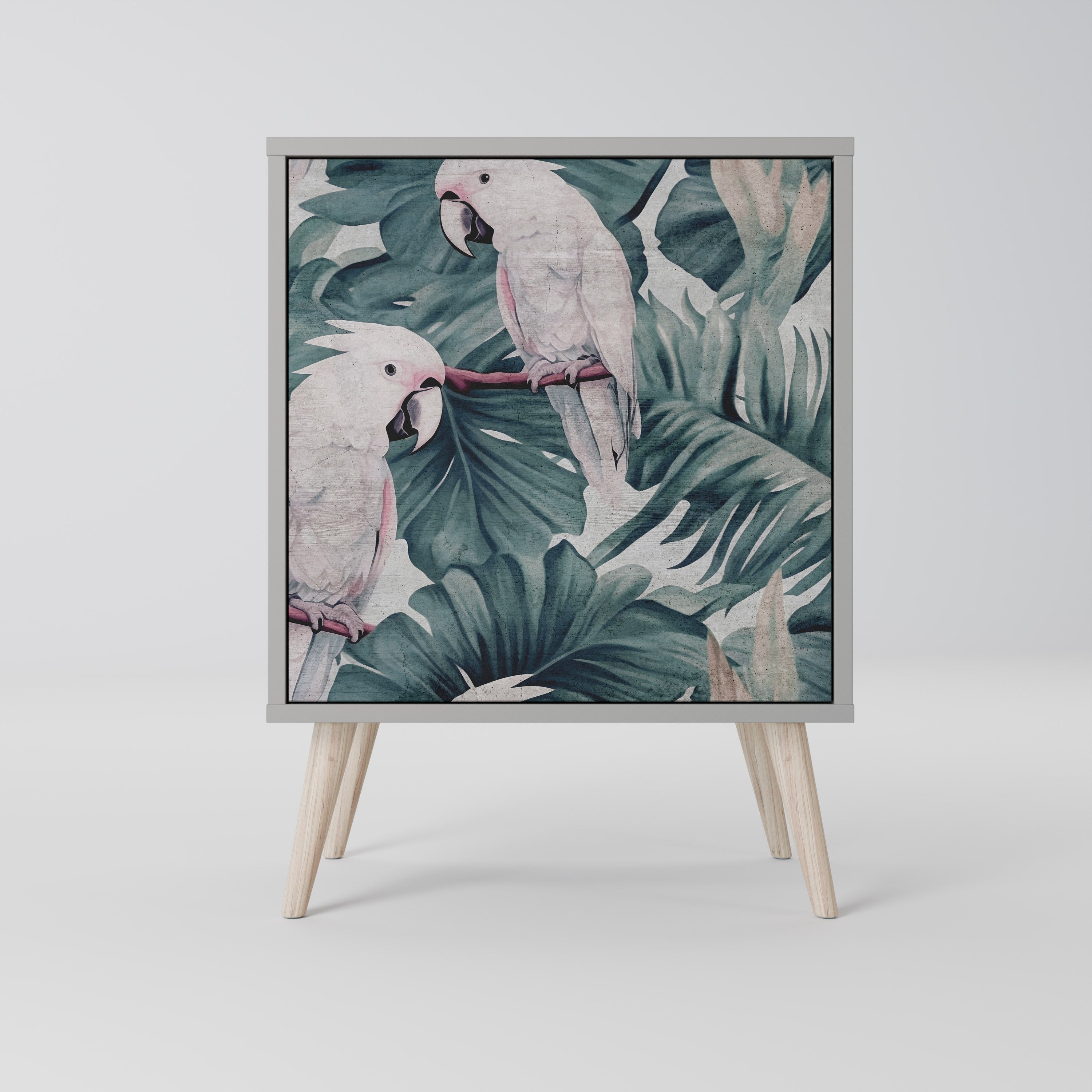 POPINJAY LOOK Sideboard mit 1 Tür in Grau