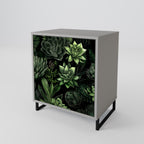 SUCCULENT JUNGLE Sideboard mit 1 Tür in Grau