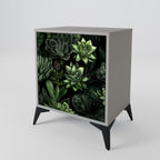 SUCCULENT JUNGLE Sideboard mit 1 Tür in Grau