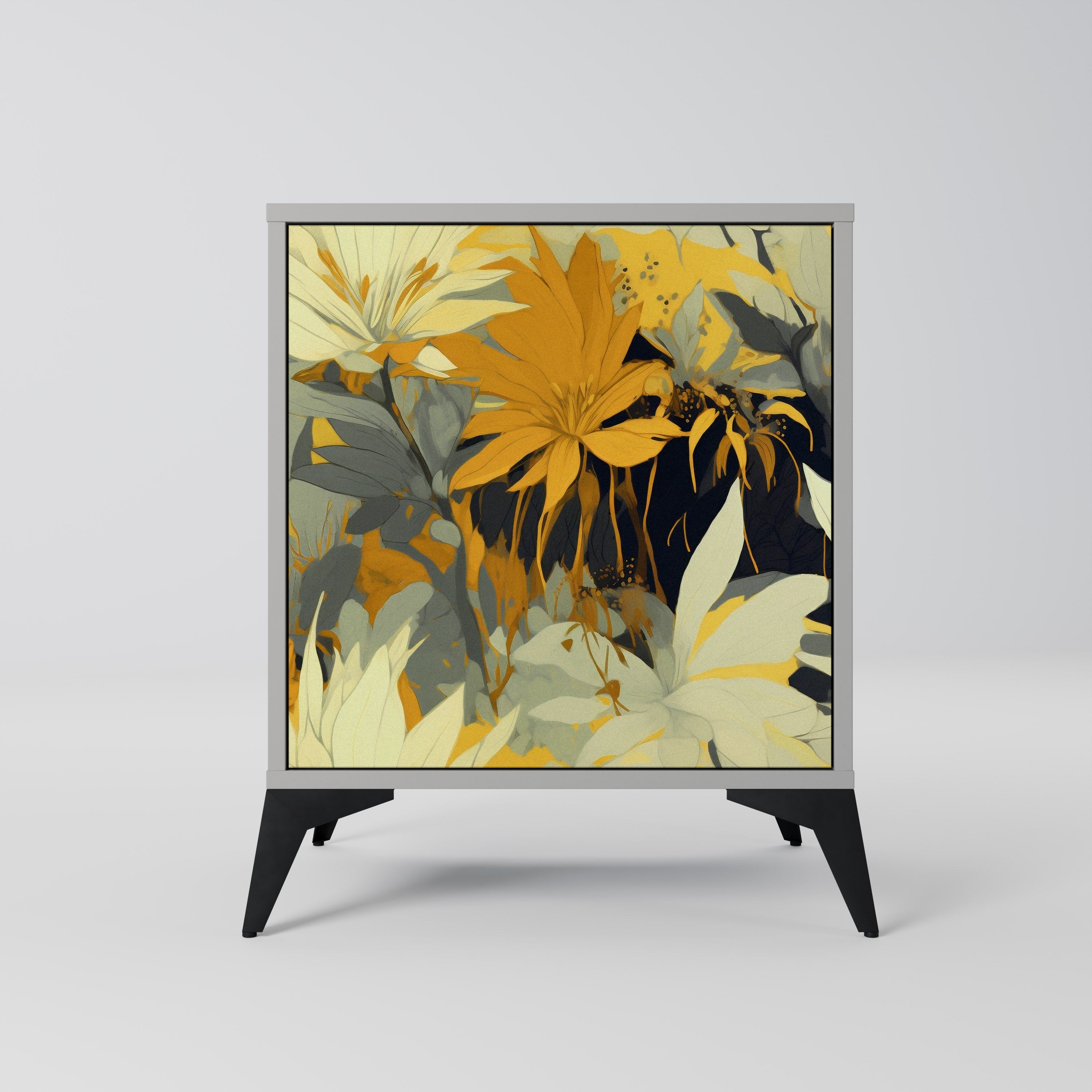 SUNKISSED LILY Sideboard mit 1 Tür in Grau