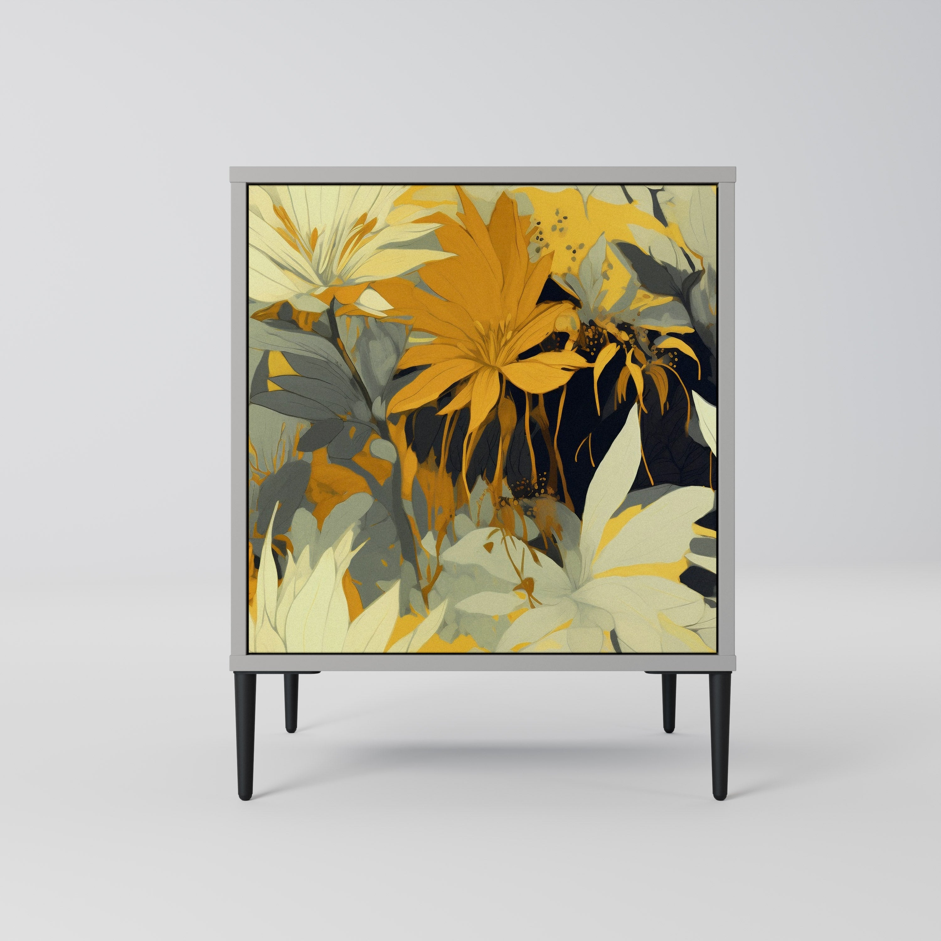 SUNKISSED LILY Sideboard mit 1 Tür in Grau