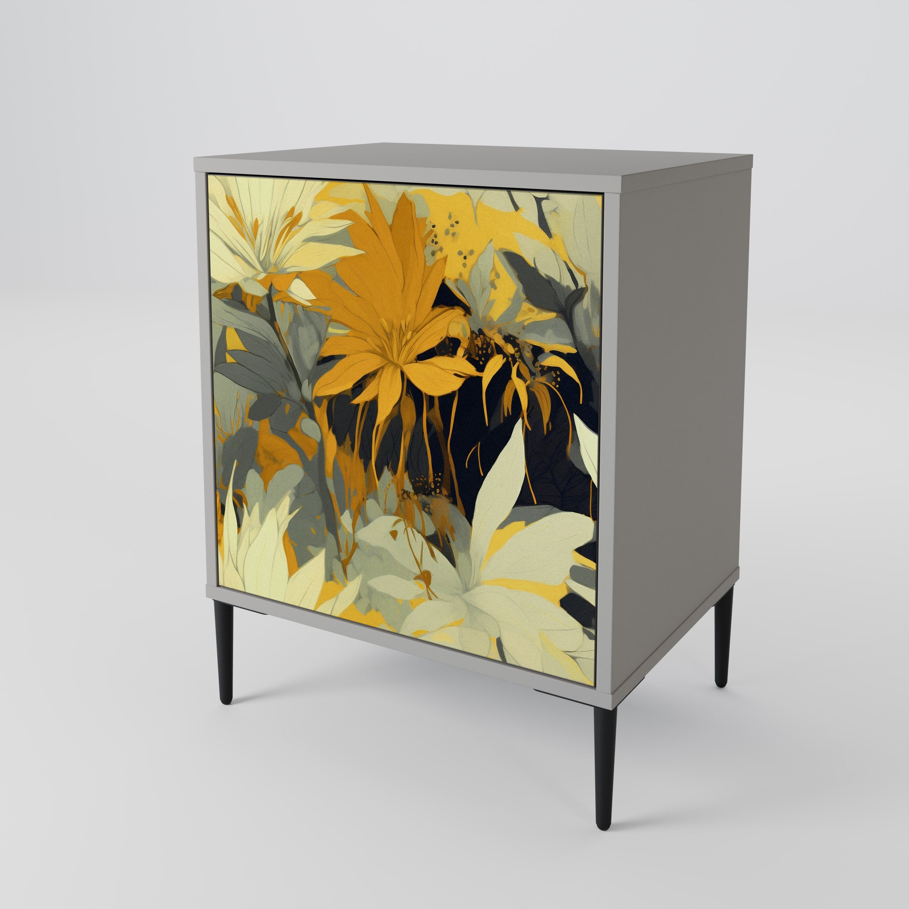 SUNKISSED LILY Sideboard mit 1 Tür in Grau