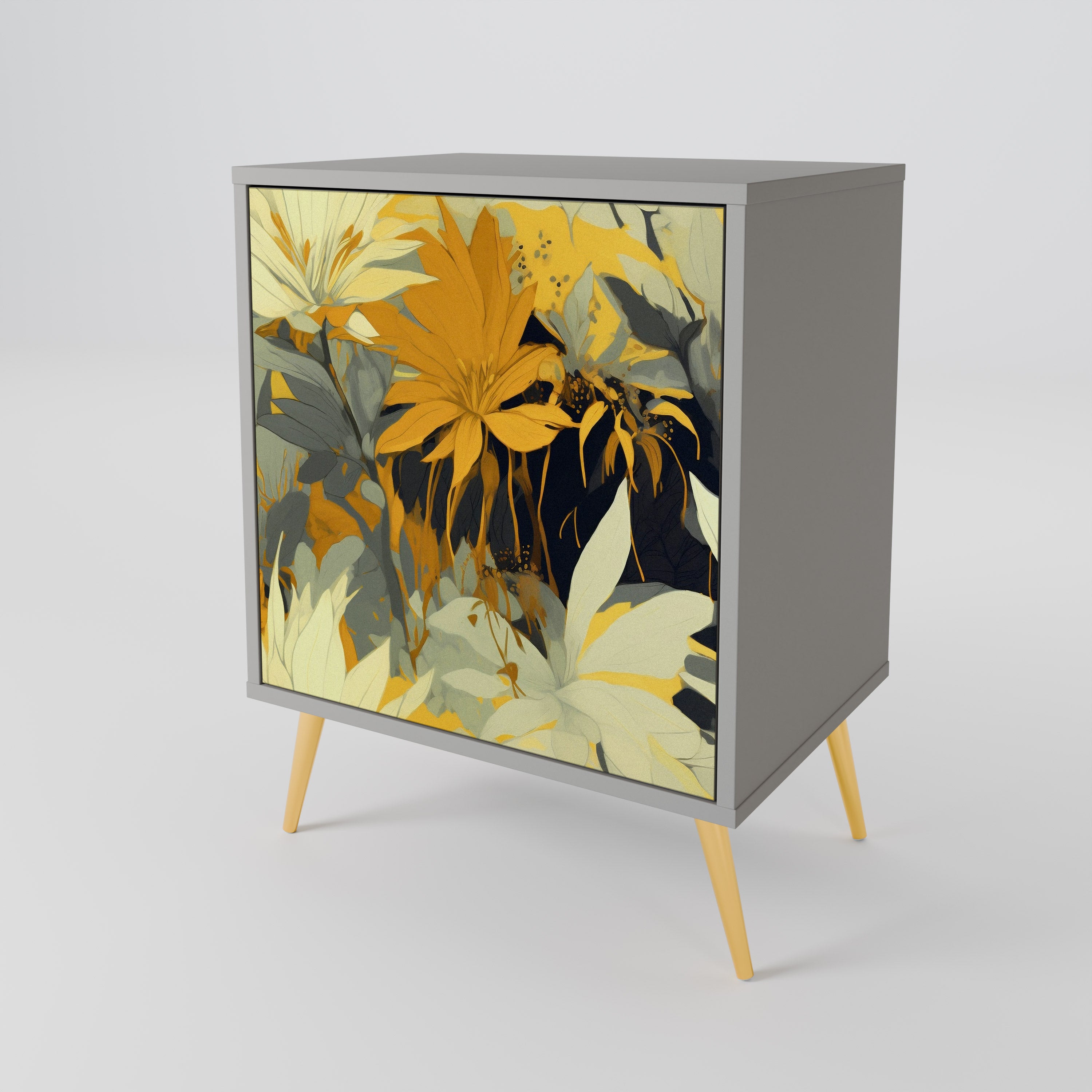 SUNKISSED LILY Sideboard mit 1 Tür in Grau