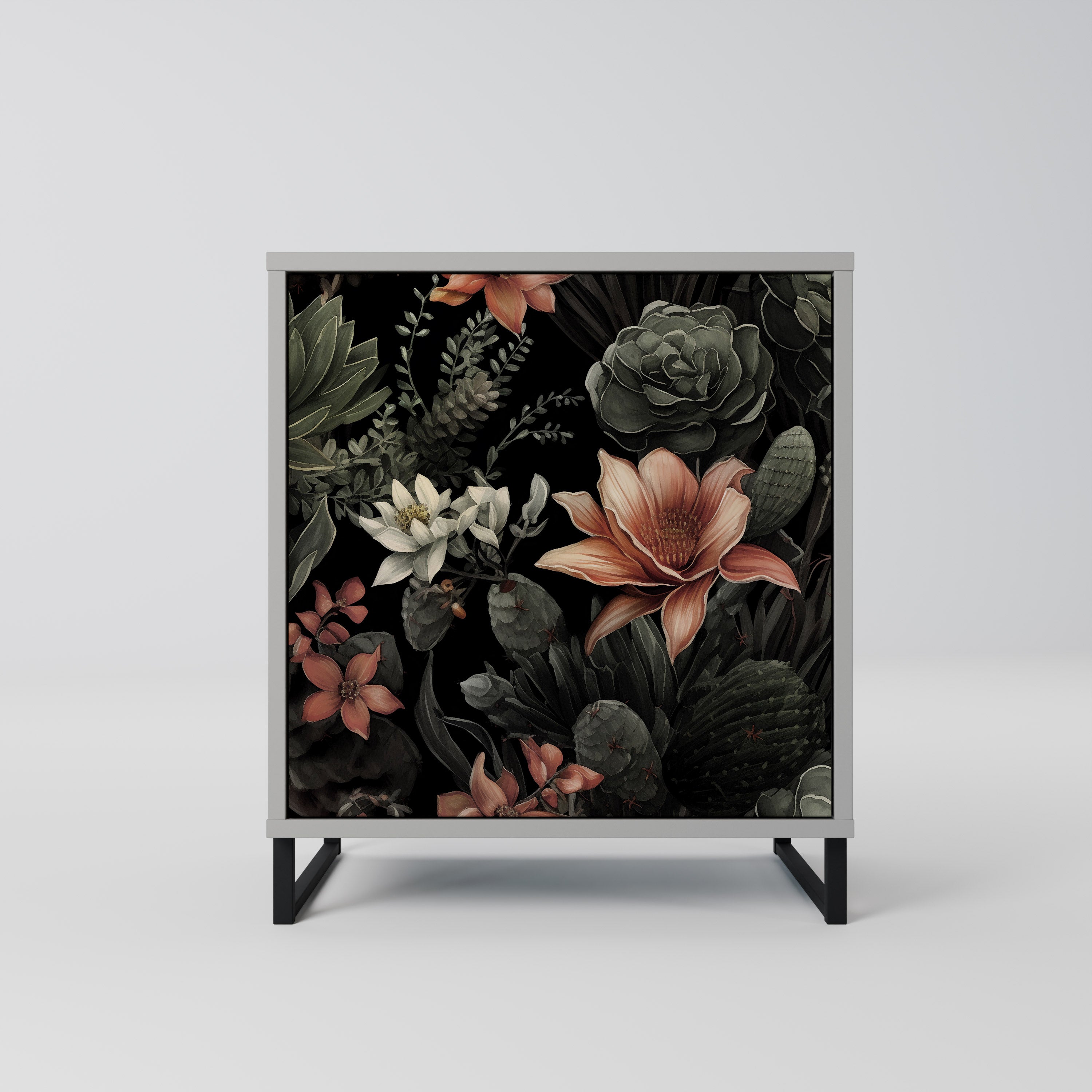 SECRET VERDURE Sideboard mit 1 Tür in Grau