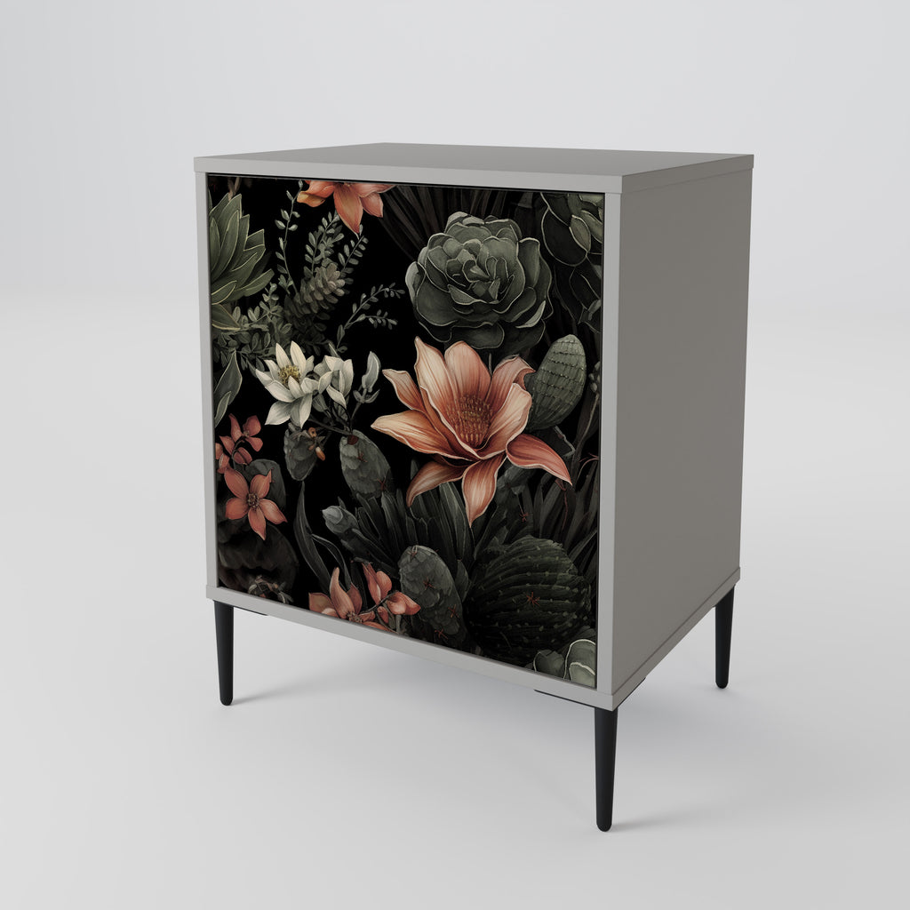 SECRET VERDURE Sideboard mit 1 Tür in Grau