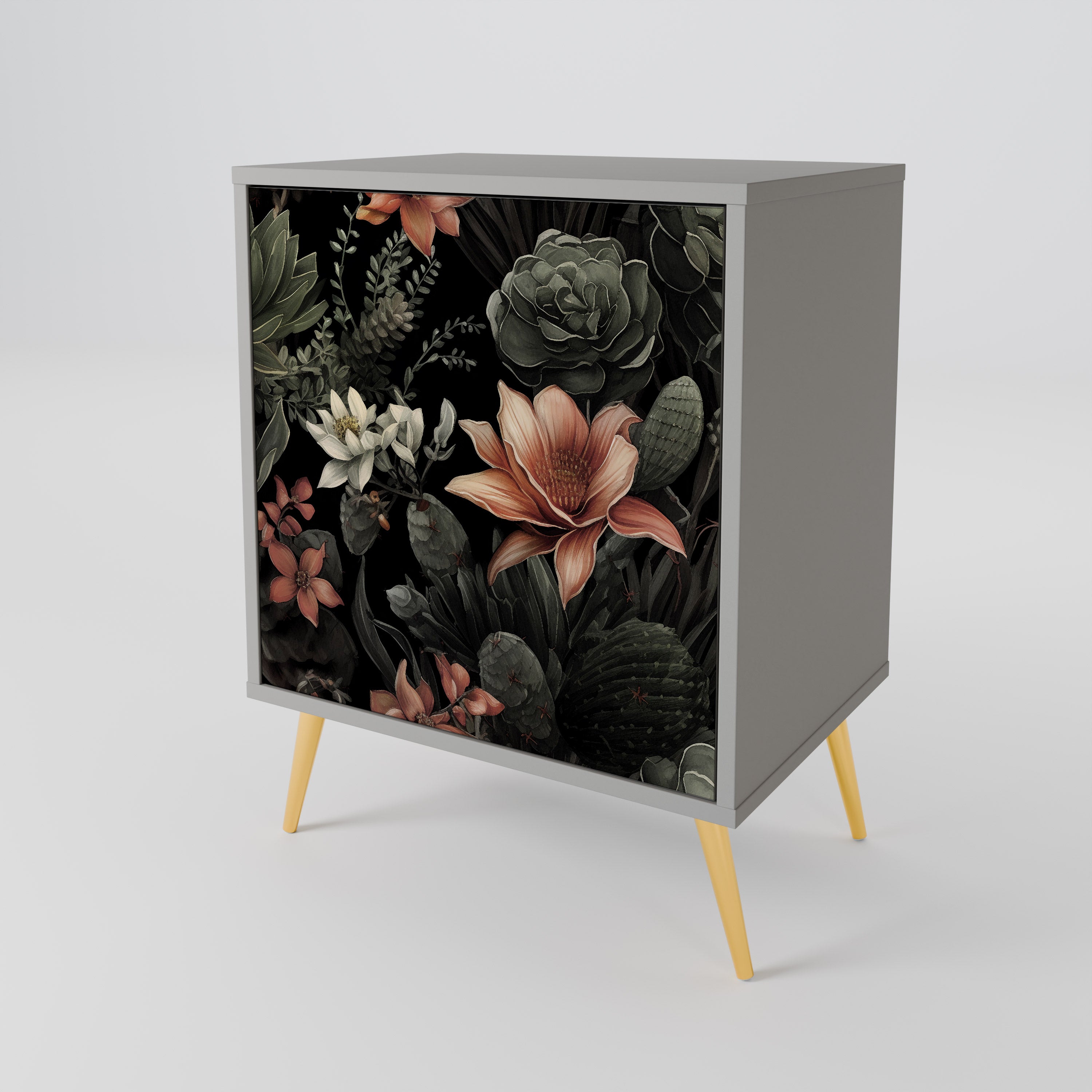 SECRET VERDURE Sideboard mit 1 Tür in Grau