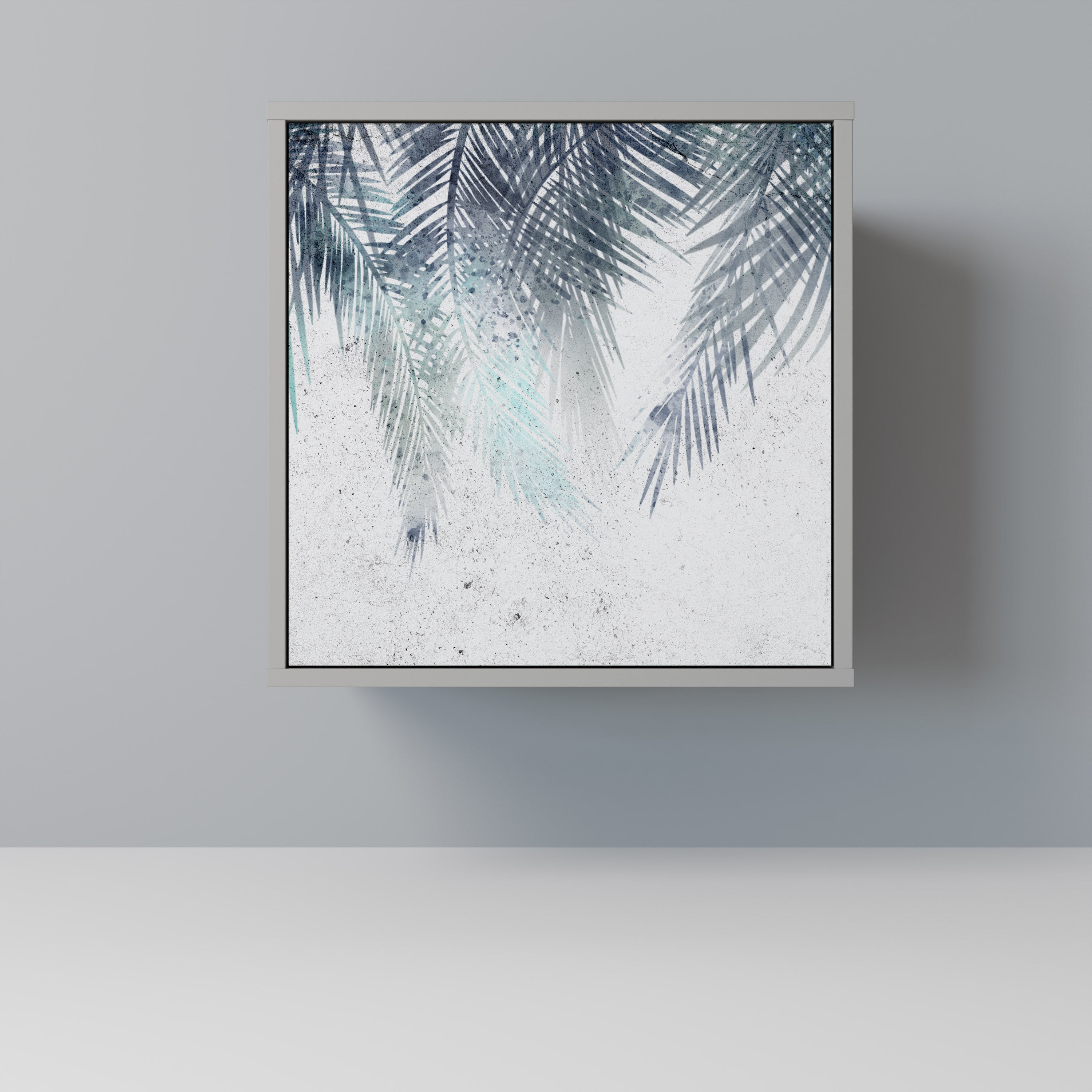 PALM VEIL Sideboard mit 1 Tür in Grau