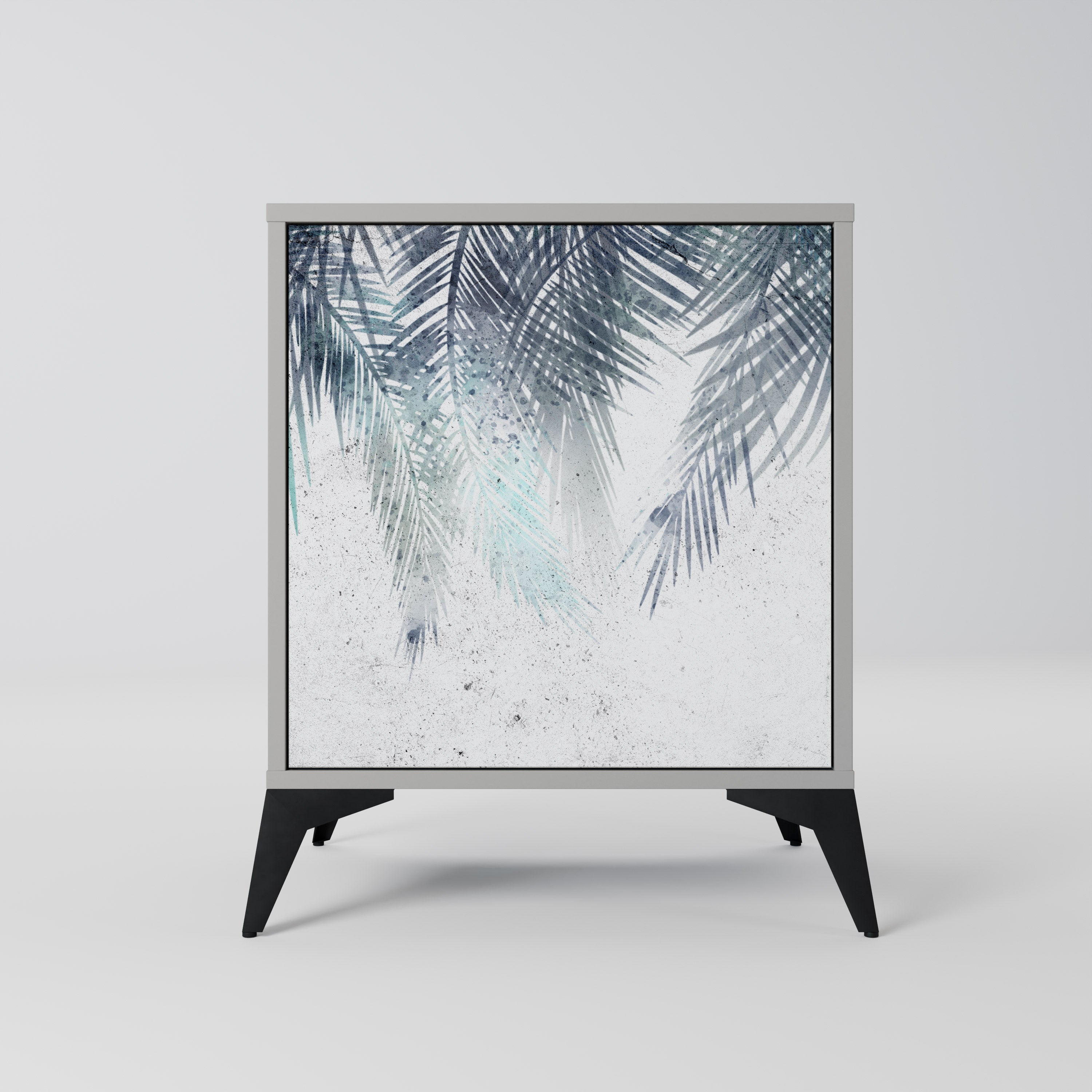 PALM VEIL Sideboard mit 1 Tür in Grau