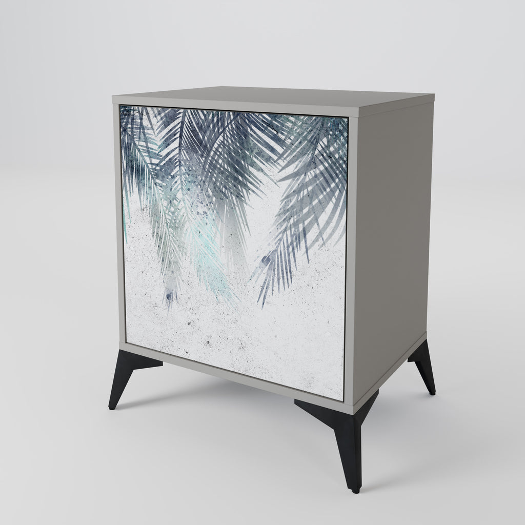 PALM VEIL Sideboard mit 1 Tür in Grau
