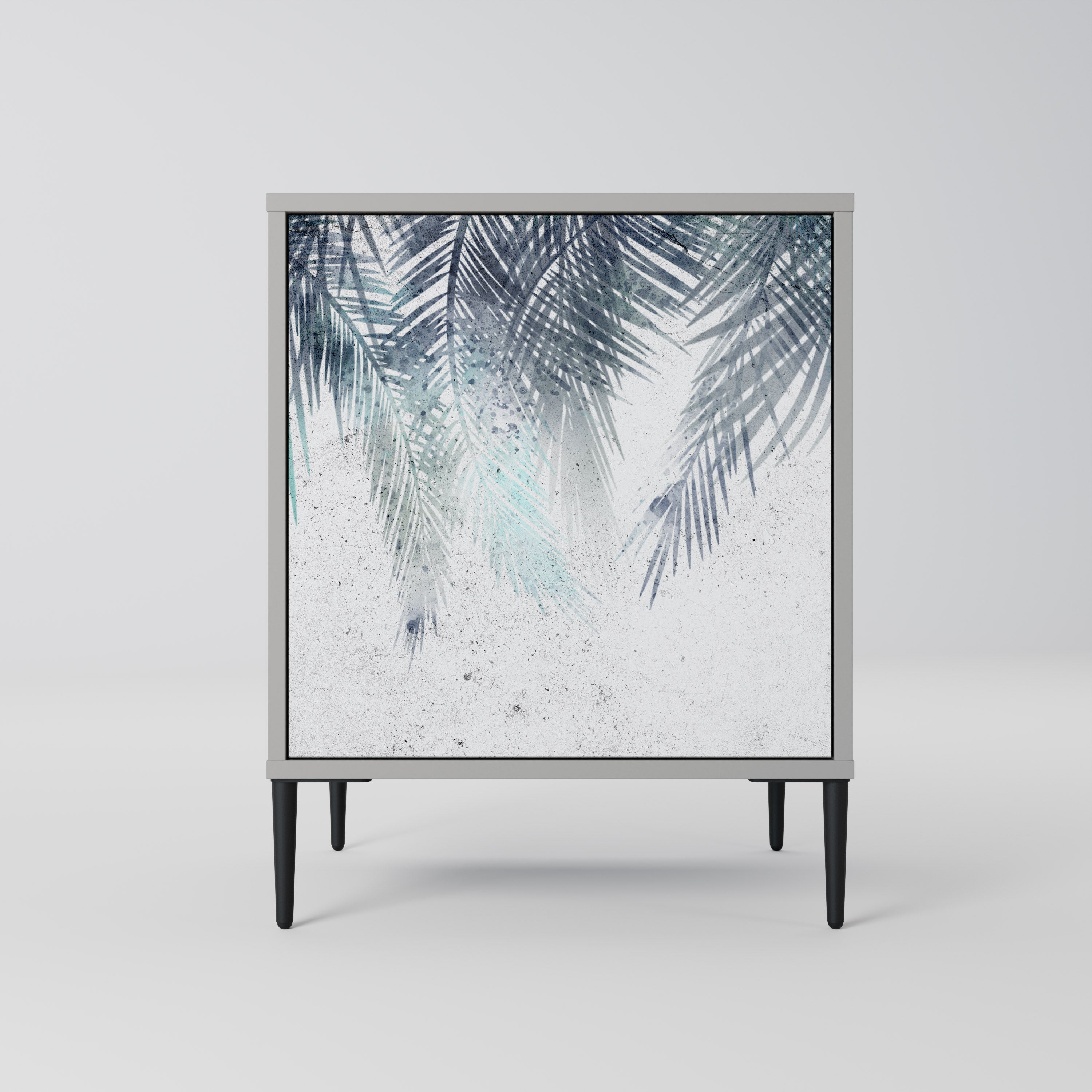 PALM VEIL Sideboard mit 1 Tür in Grau