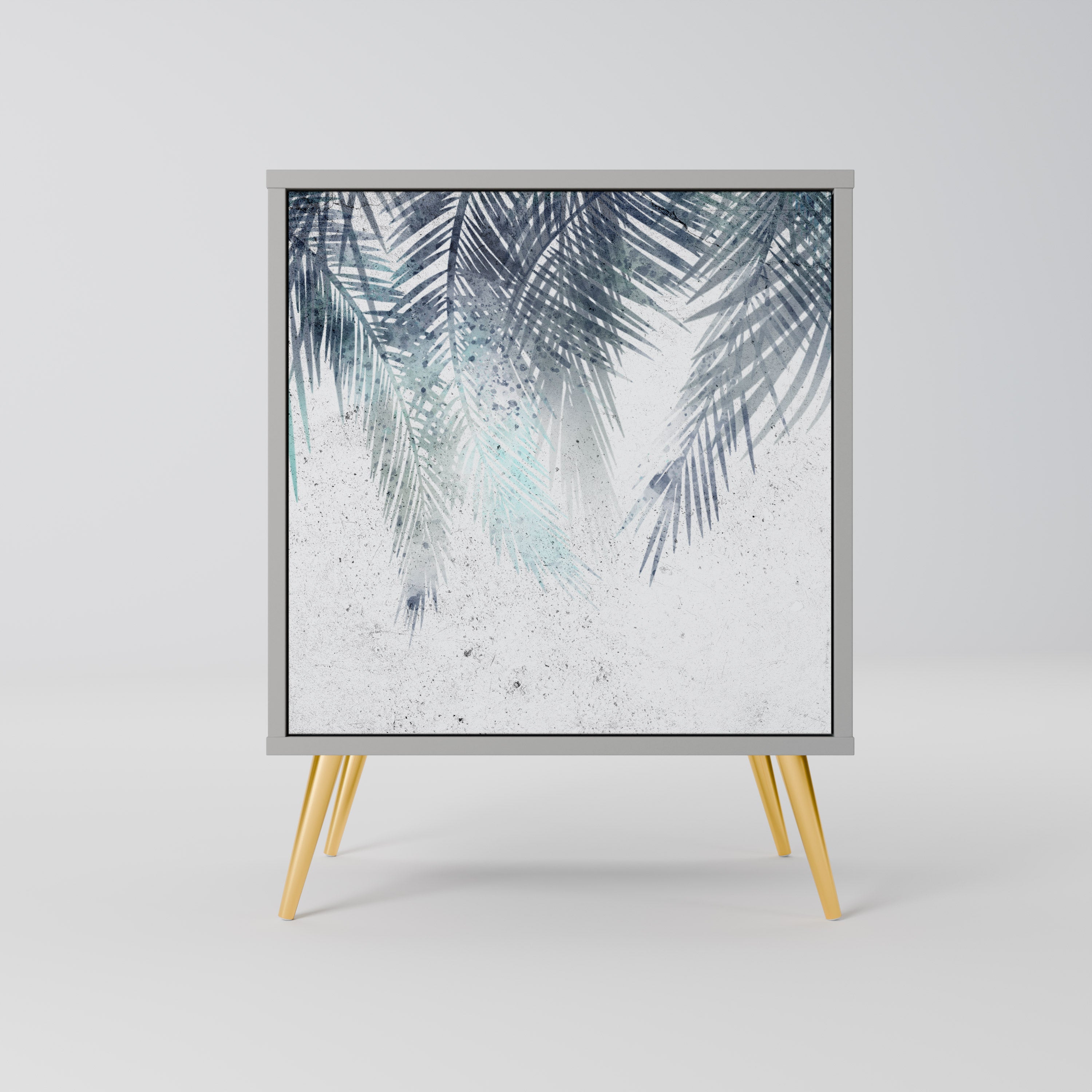 PALM VEIL Sideboard mit 1 Tür in Grau