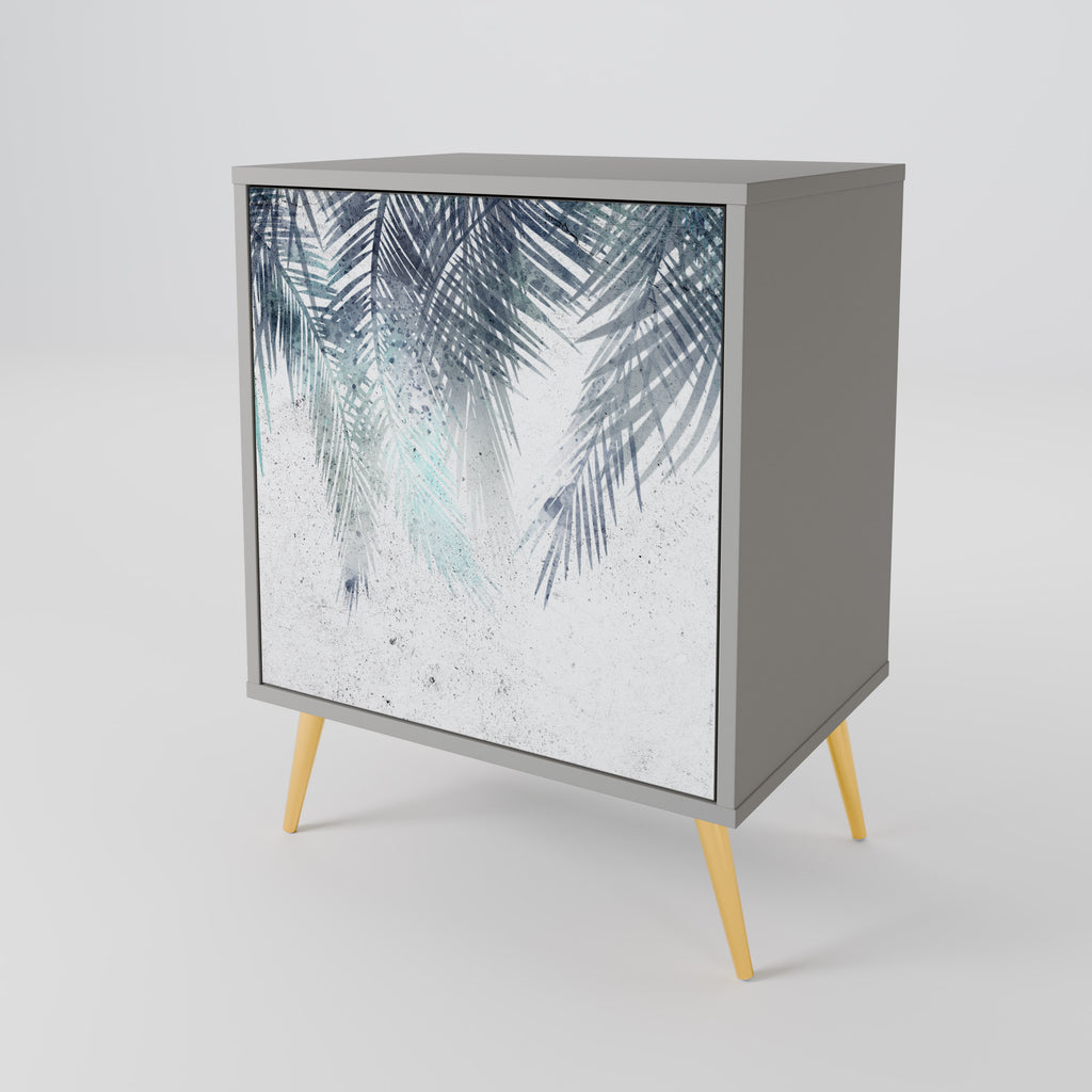 PALM VEIL Sideboard mit 1 Tür in Grau