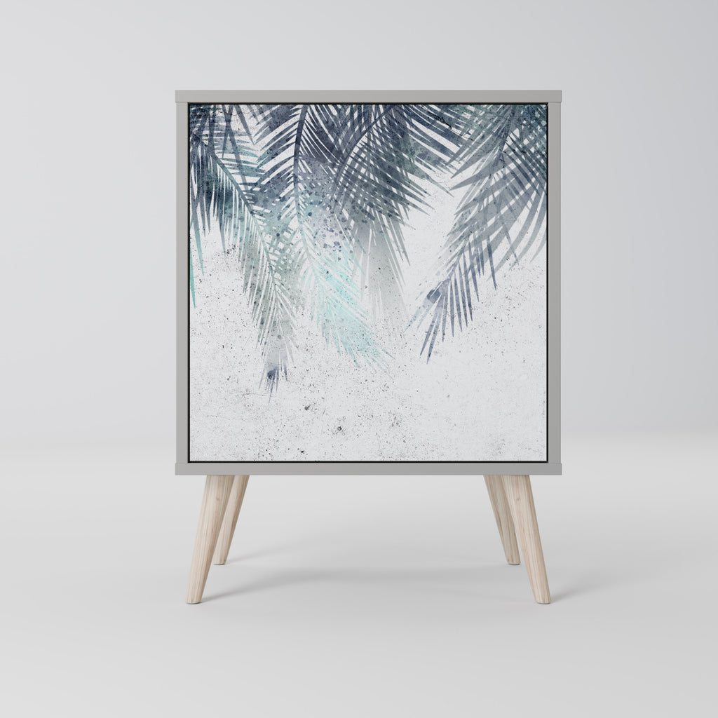 PALM VEIL Sideboard mit 1 Tür in Grau