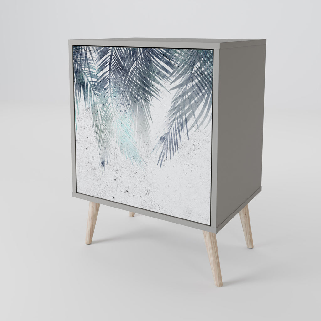 PALM VEIL Sideboard mit 1 Tür in Grau