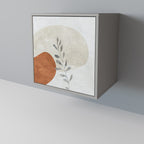 TRANQUIL TWIG Sideboard mit 1 Tür in Grau