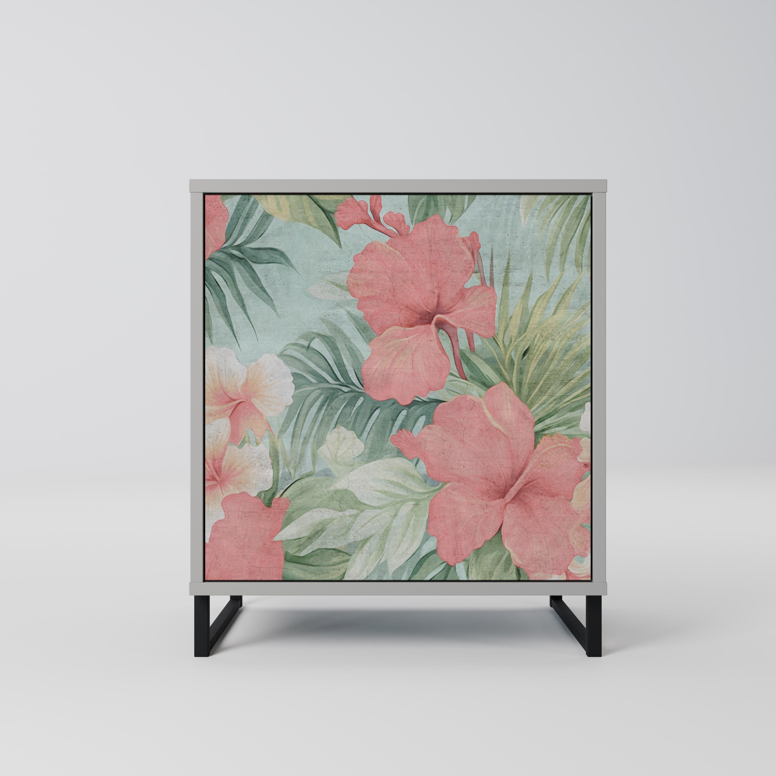 HAWAIIAN SPIRIT Sideboard mit 1 Tür in Grau