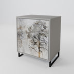 FADE IN THE TREES Sideboard mit 1 Tür in Grau